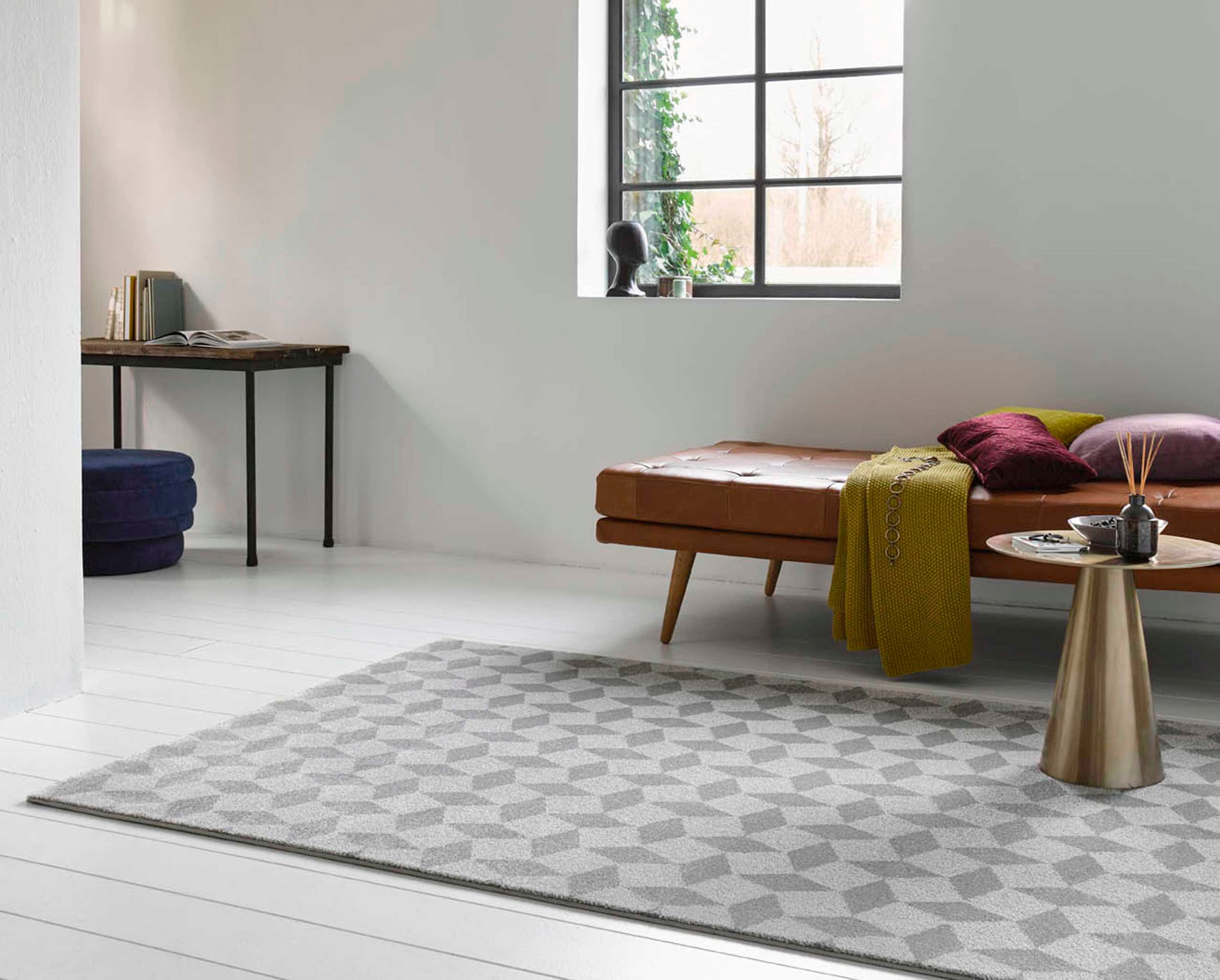 Esprit Teppich »Venice Beach  ESP-80283« rechteckig 13 mm Höhe Kurzflor, Wohnzimmer