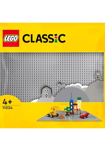 Konstruktionsspielsteine »Graue Bauplatte (11024), LEGO® Classic«, (1 St.)