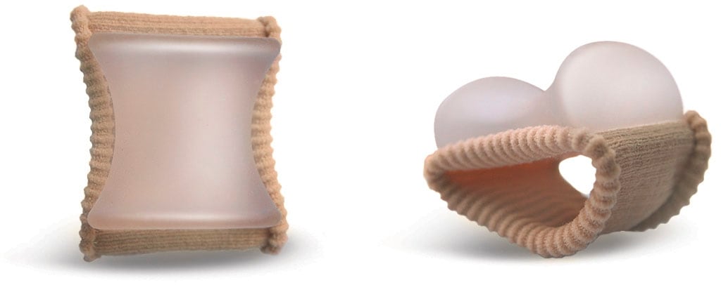 Fußgut Hallux-Bandage »Softkissen mit Fixierband, verhindert Reiben«, Druckentlastung bei Hühneraugen, Schwielen, Entlastung Hallux Valgus