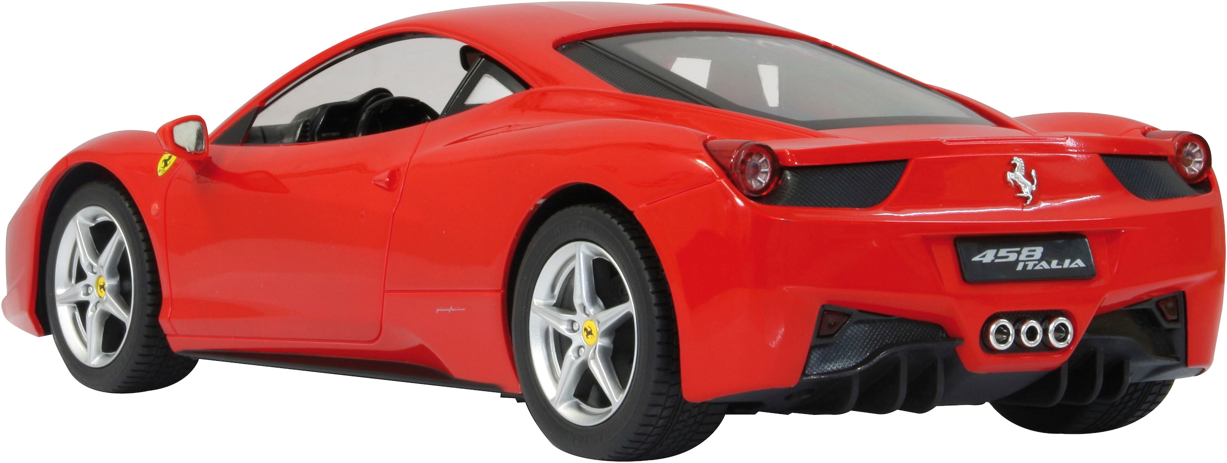 Jamara RC-Auto »Deluxe Cars, Ferrari 458 Italia, 1:14, rot, 2,4GHz« mit LED-Licht