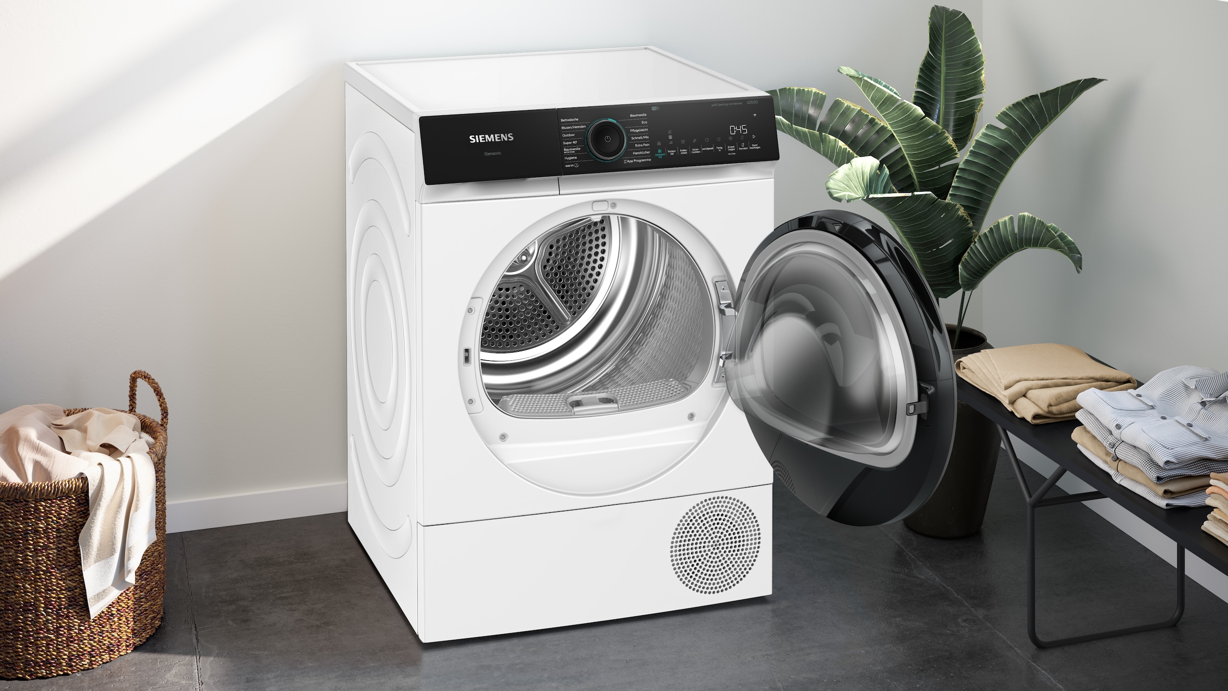 SIEMENS Wärmepumpentrockner »WQ46N2B41« iQ500 Selbstreinigender Kondensator