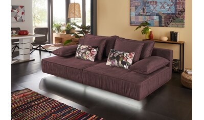 Jockenhöfer Gruppe Big-Sofa, mit indirekter LED-Ambiente-Beleuchtung, schwebende Optik kaufen