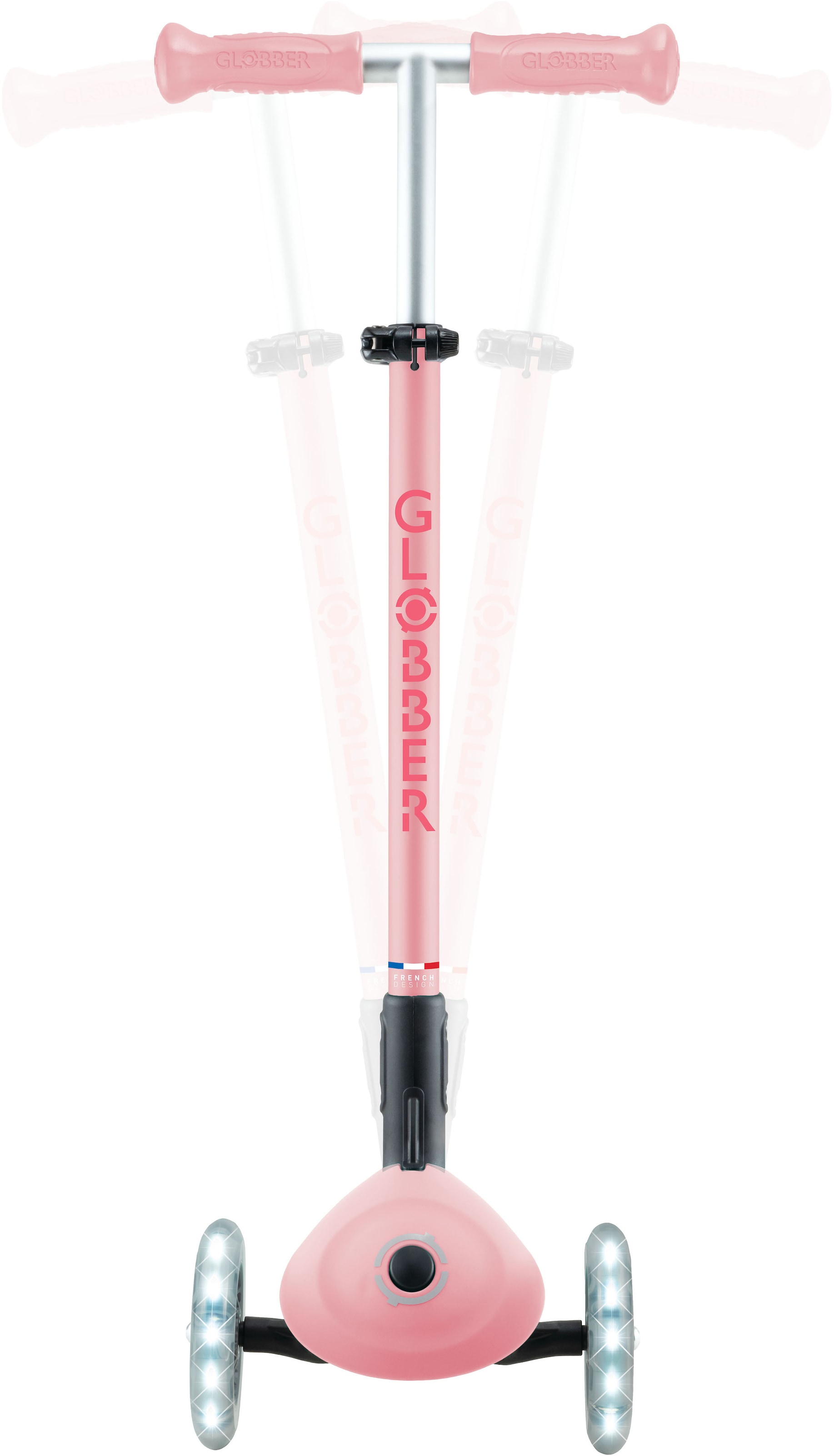 Globber Tretroller »ELITE LIGHTS, mit Leuchtrollen«