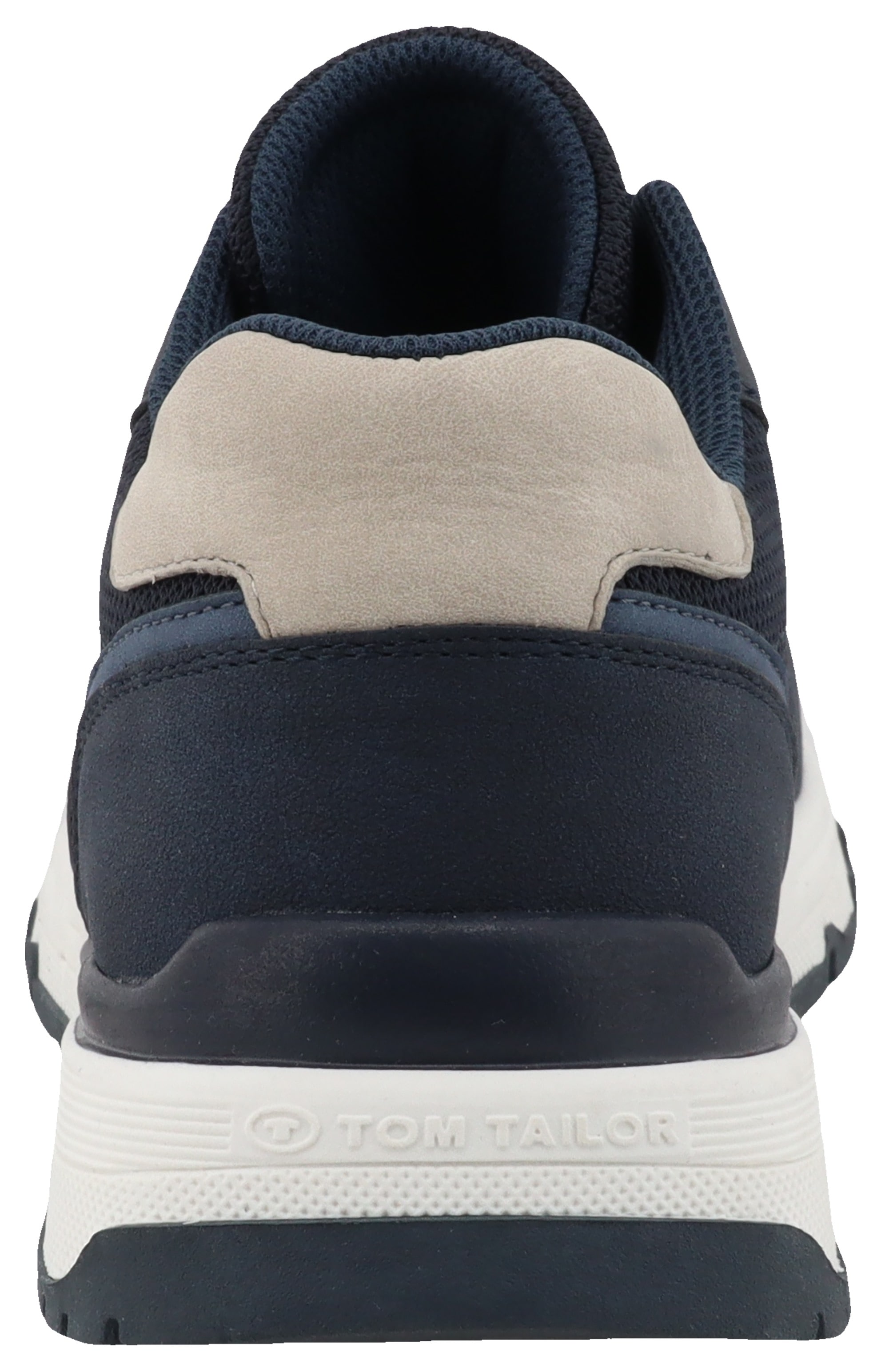 TOM TAILOR Sneaker, Freizeitschuh, Halbschuh, Schnürschuh mit Kontrastbesatz