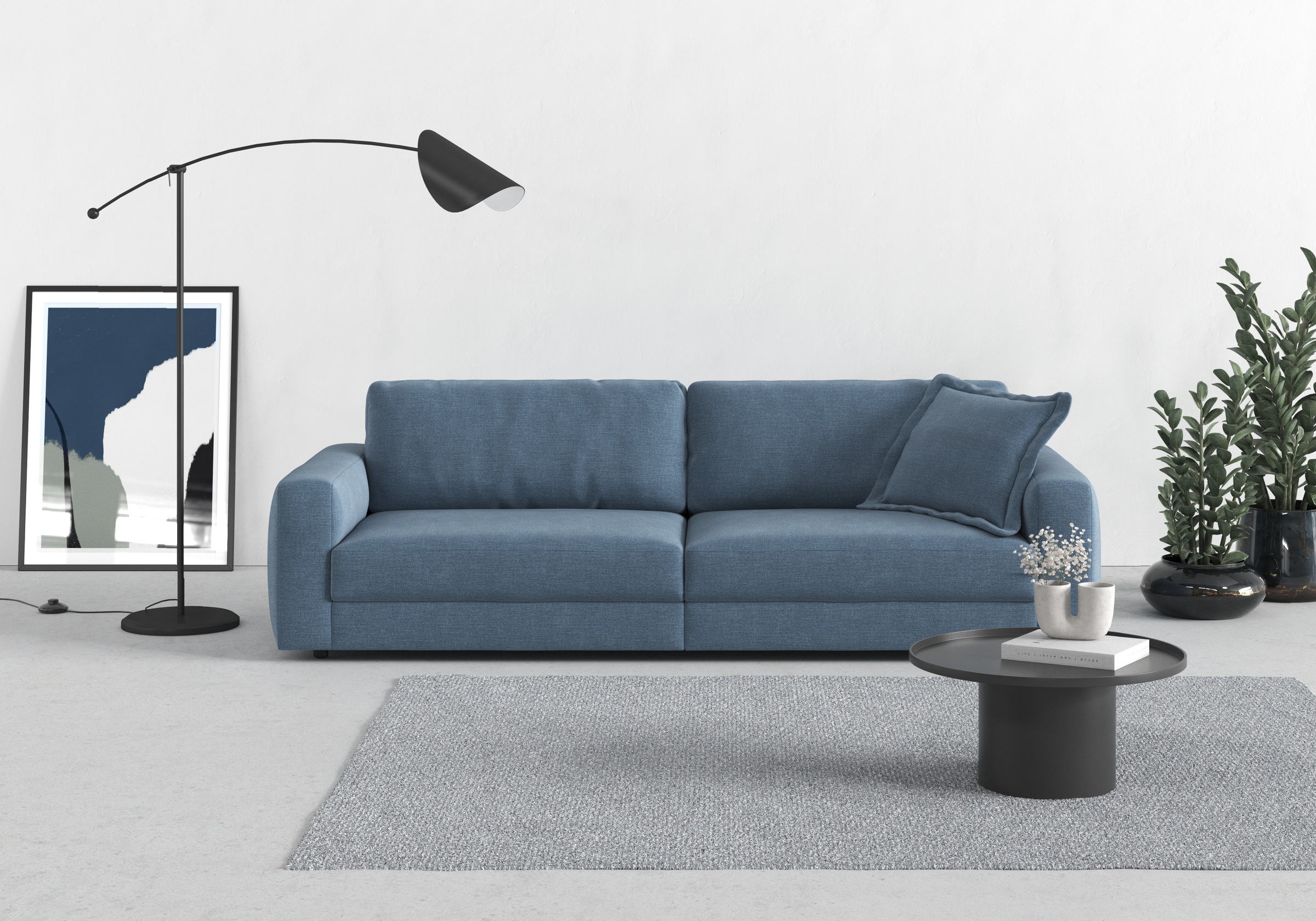 | extra Cord online Big-Sofa trendigem kaufen hohem St.), Sitzkomfort, erhältlich (2 in Stoff TRENDMANUFAKTUR UNIVERSAL »Bourbon«, mit