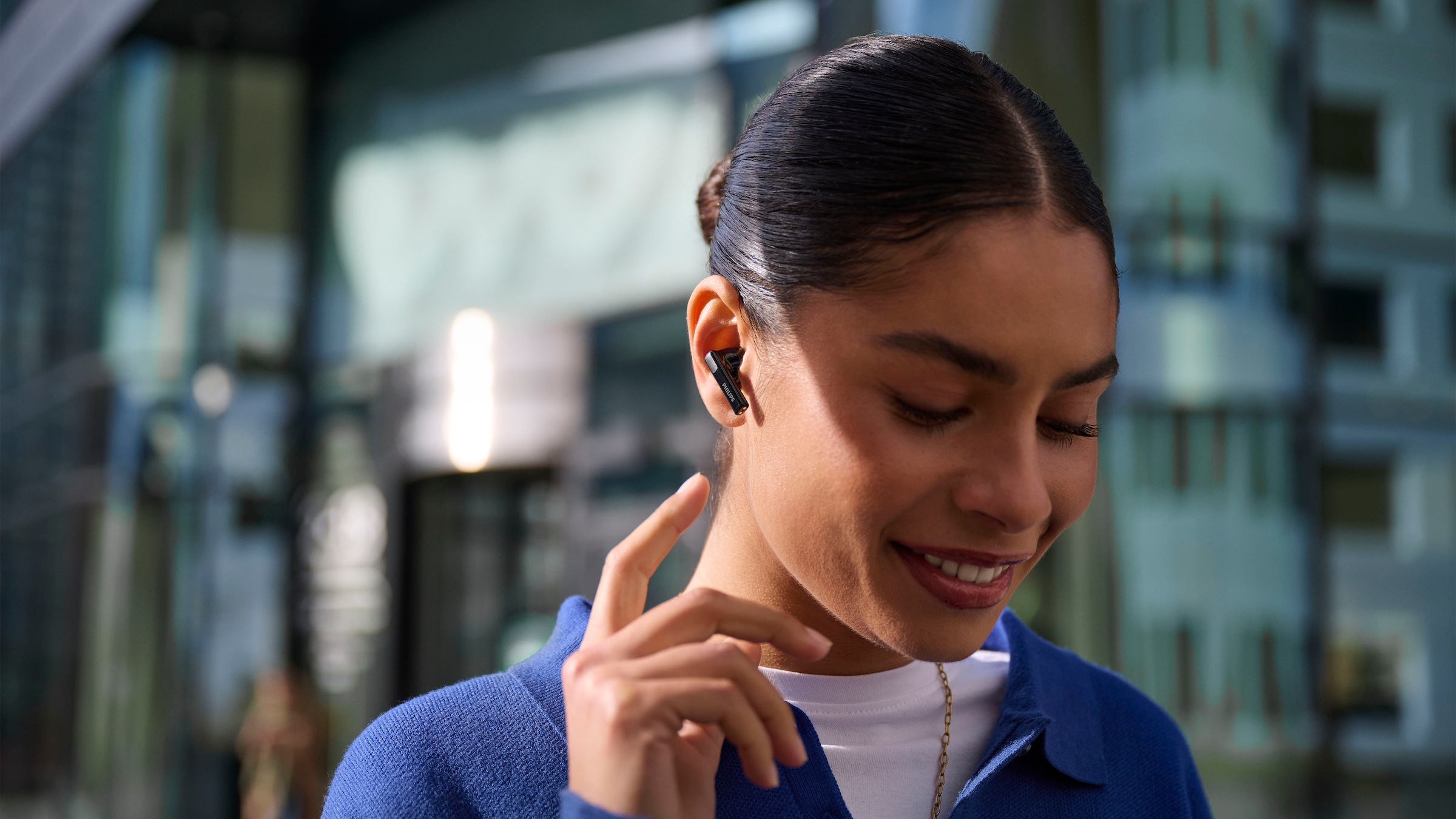 Philips wireless In-Ear-Kopfhörer »TAT2520«, Bluetooth, Adaptive Noise-Cancelling-Freisprechfunktion-Multi-Point-Verbindung-Rauschunterdrückung-Sprachsteuerung-kompatibel mit Siri