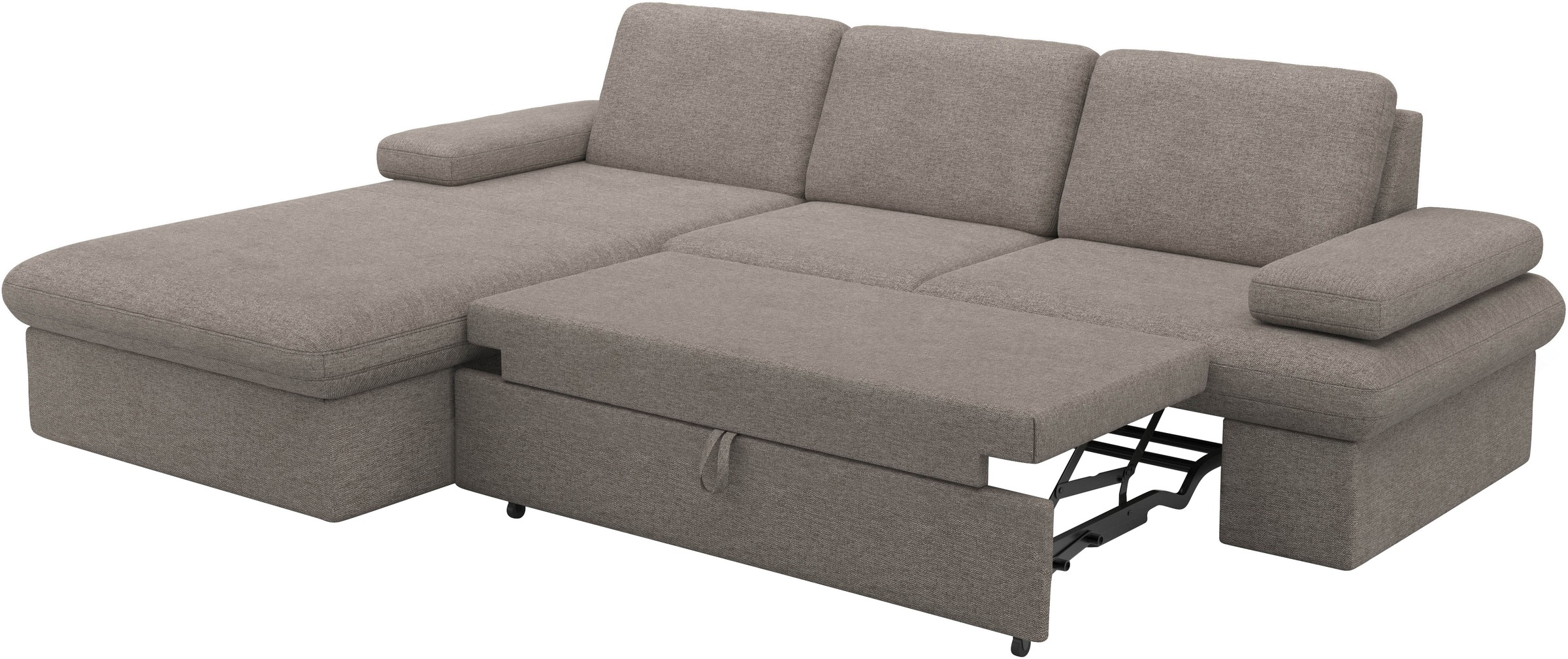 sit&more Ecksofa »Moreno«, mit Armteilverstellung,wahlweise mit Bettfunktion