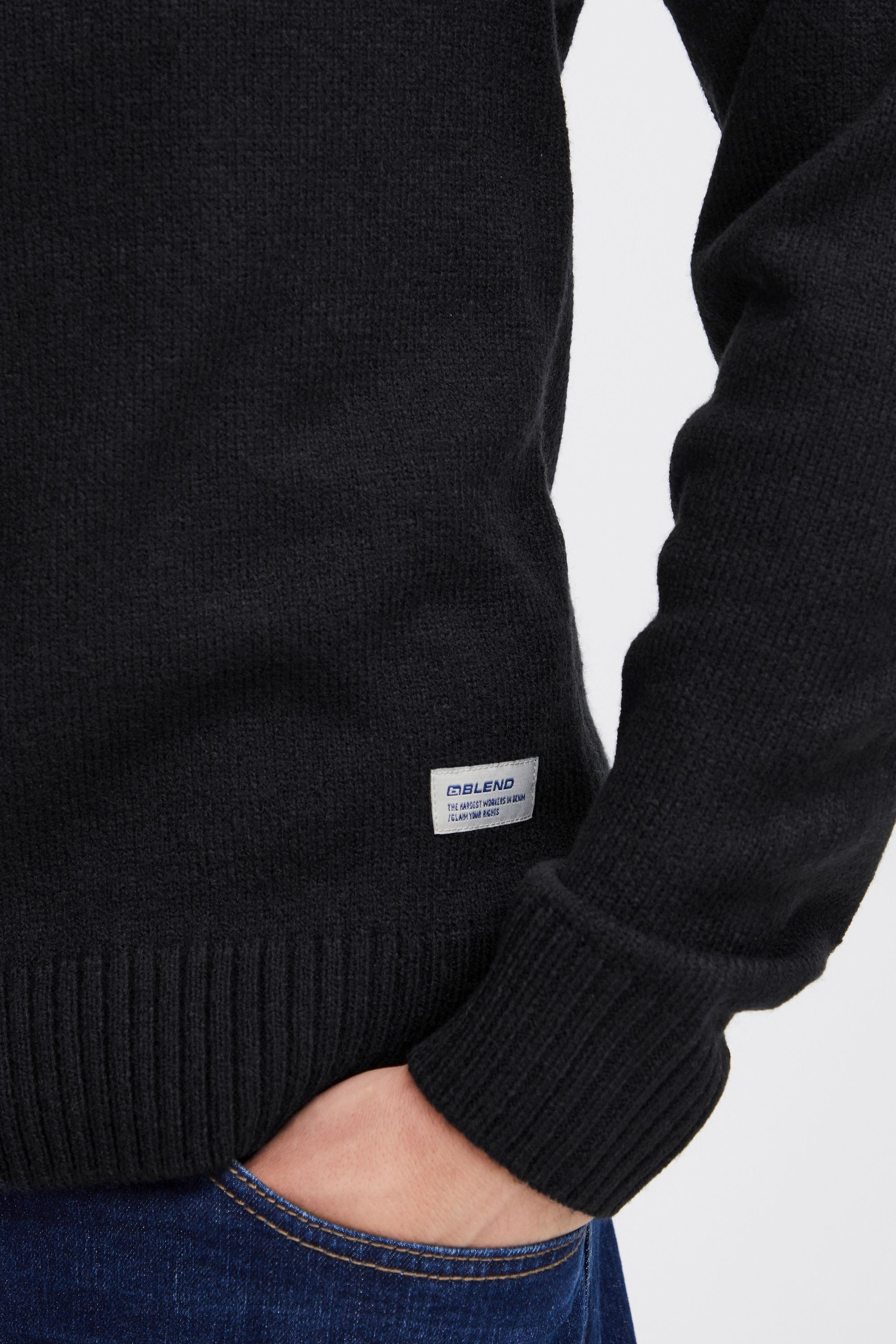 Blend Strickfleece-Pullover »Strickpullover BHNilas«