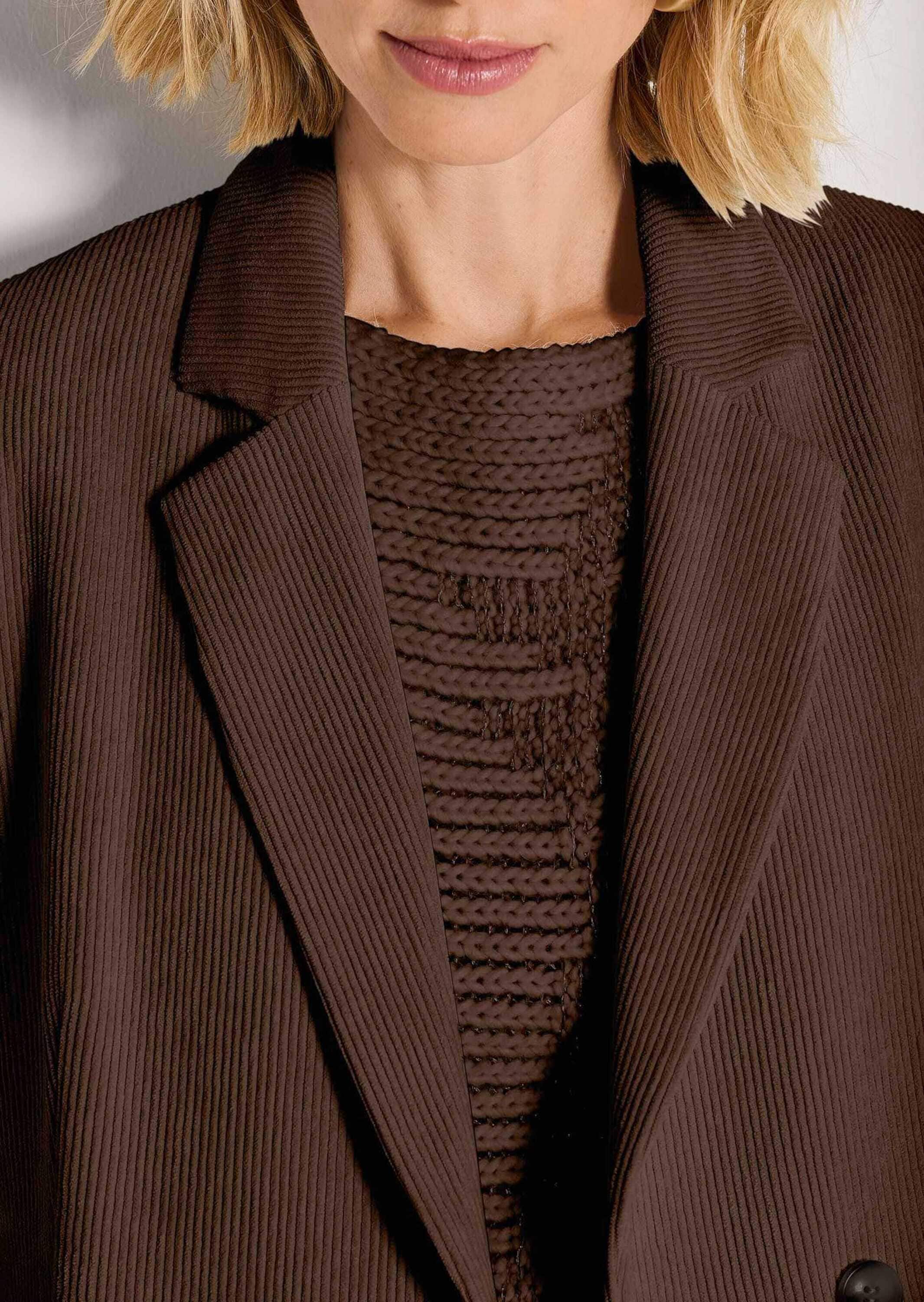 MADELEINE Jackenblazer »Cordblazer Moderner Businessblazer mit Reverskragen« Cordoptik