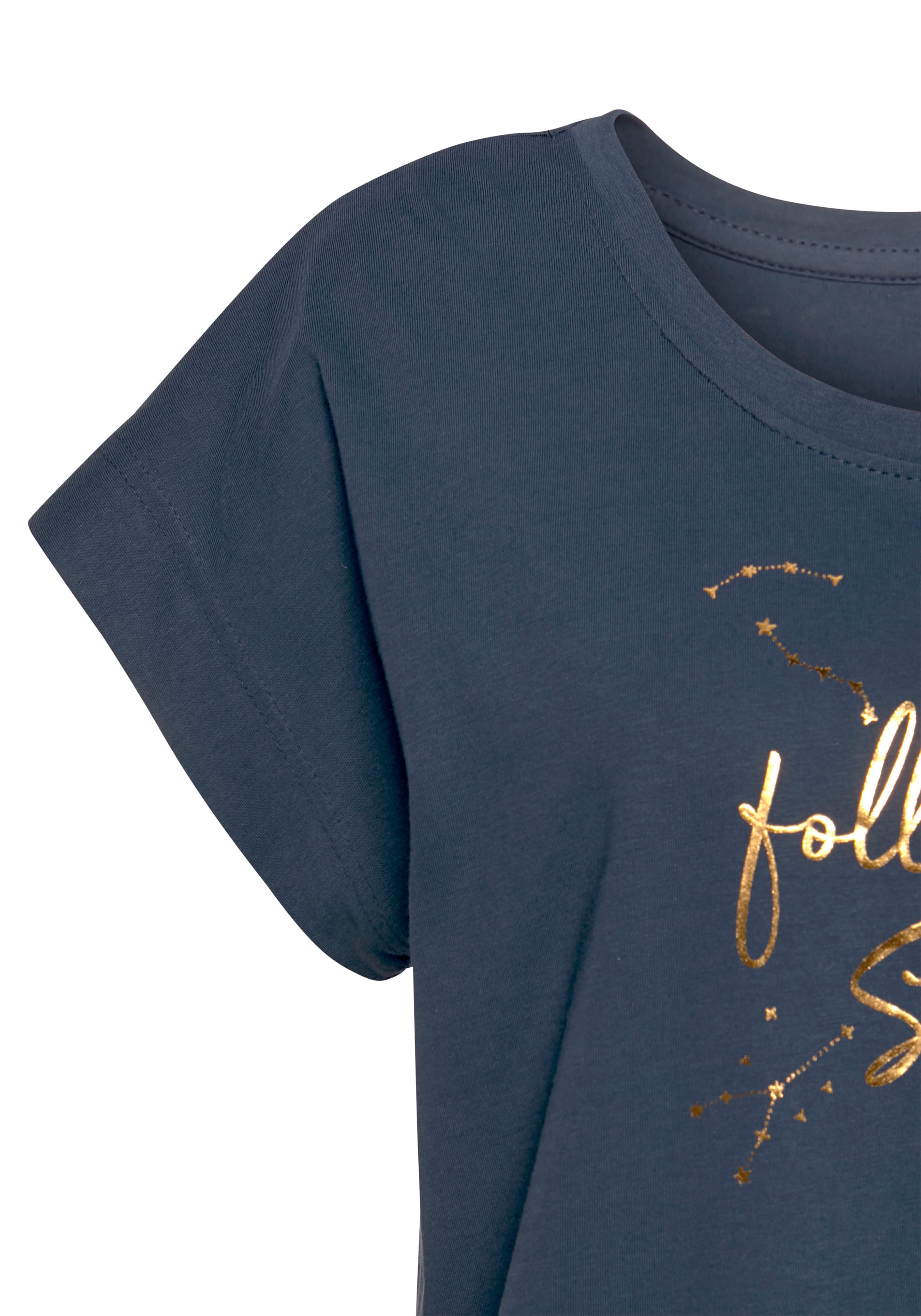 Vivance Dreams Sleepshirt, bei Galaxy-Muster mit ♕