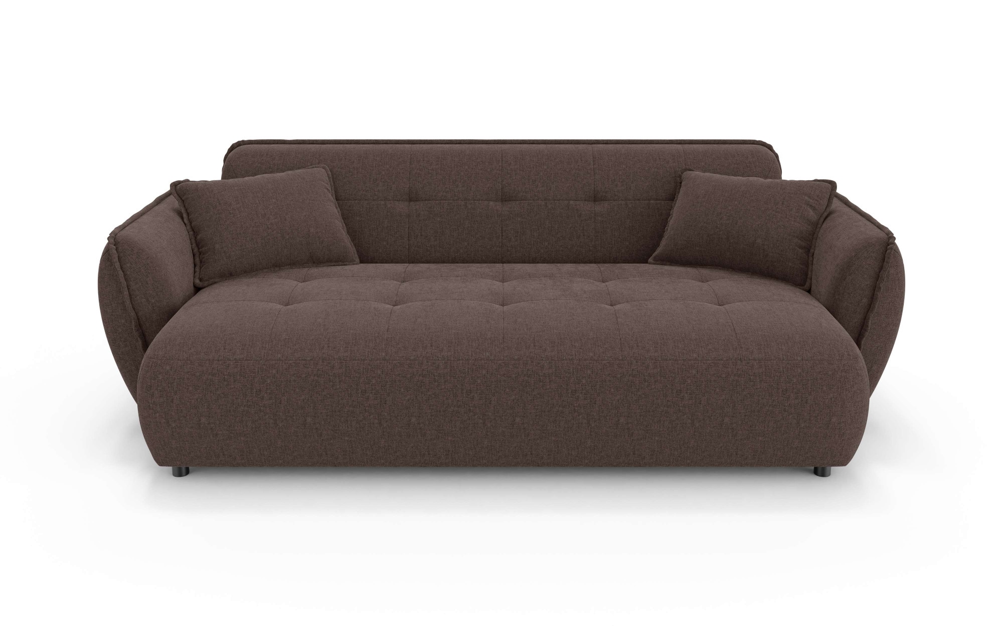 Home affaire Big-Sofa »MIRELDA Design-Sofa mit Steppungen, hoher Sitzkomfort, Breite 251 cm«