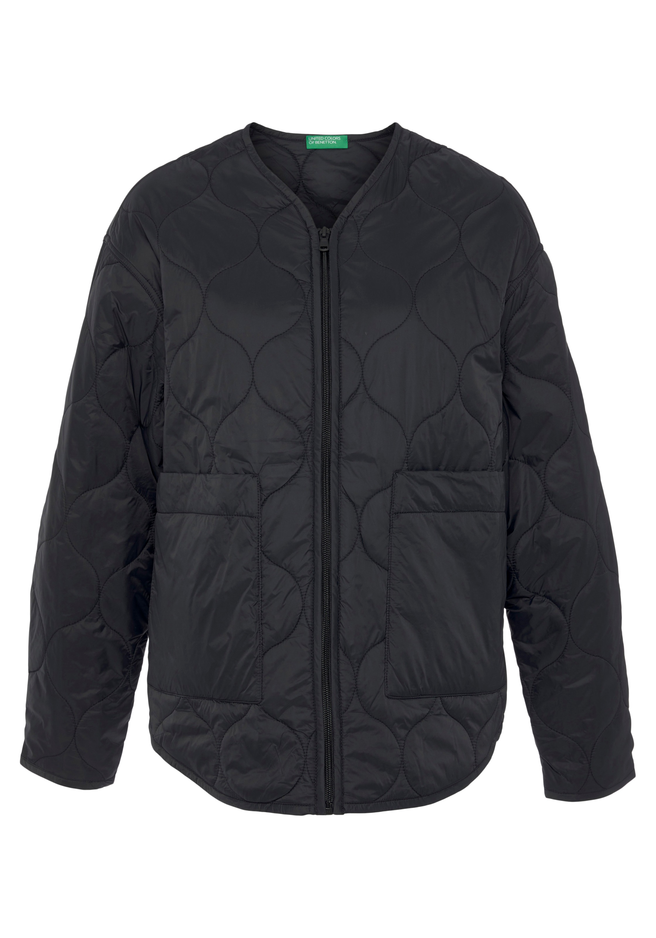 United Colors of Benetton Steppjacke »JACKET«, mit durchgehendem Reißverschluss kaufen