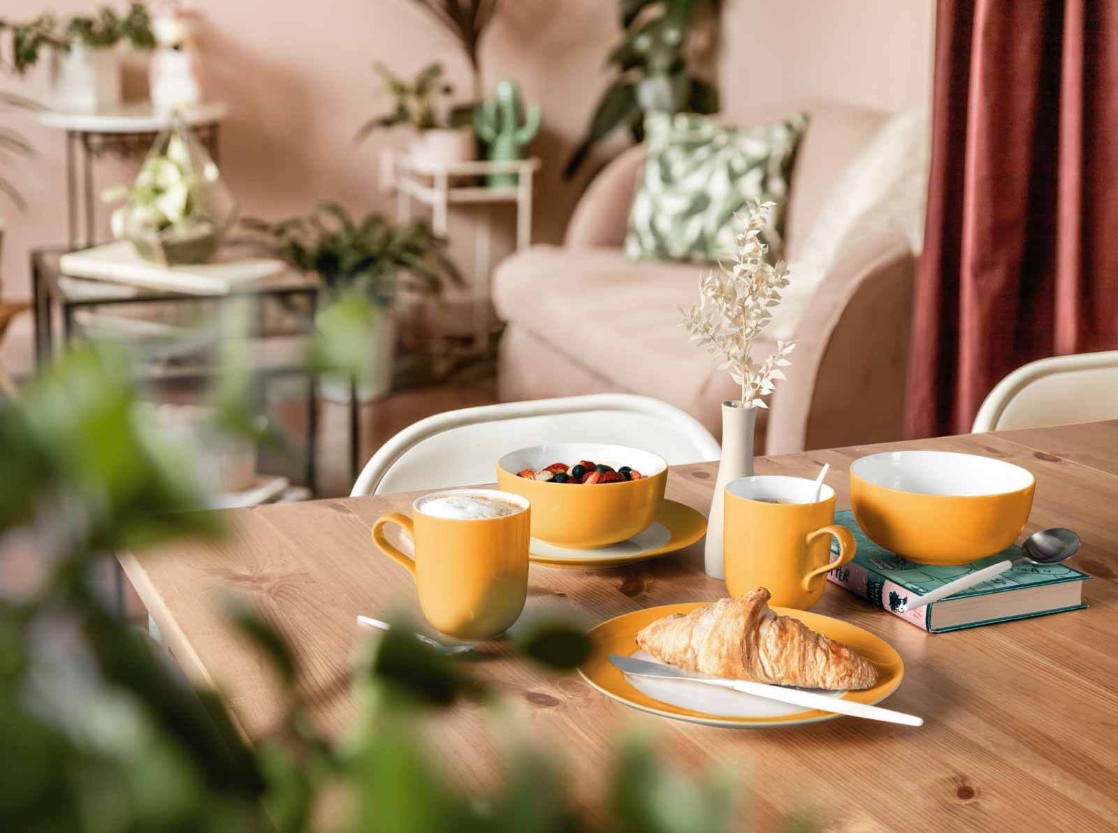 Seltmann Weiden Frühstücksteller »Frühstücksteller Liberty Pure Colors ø 22,5 cm«