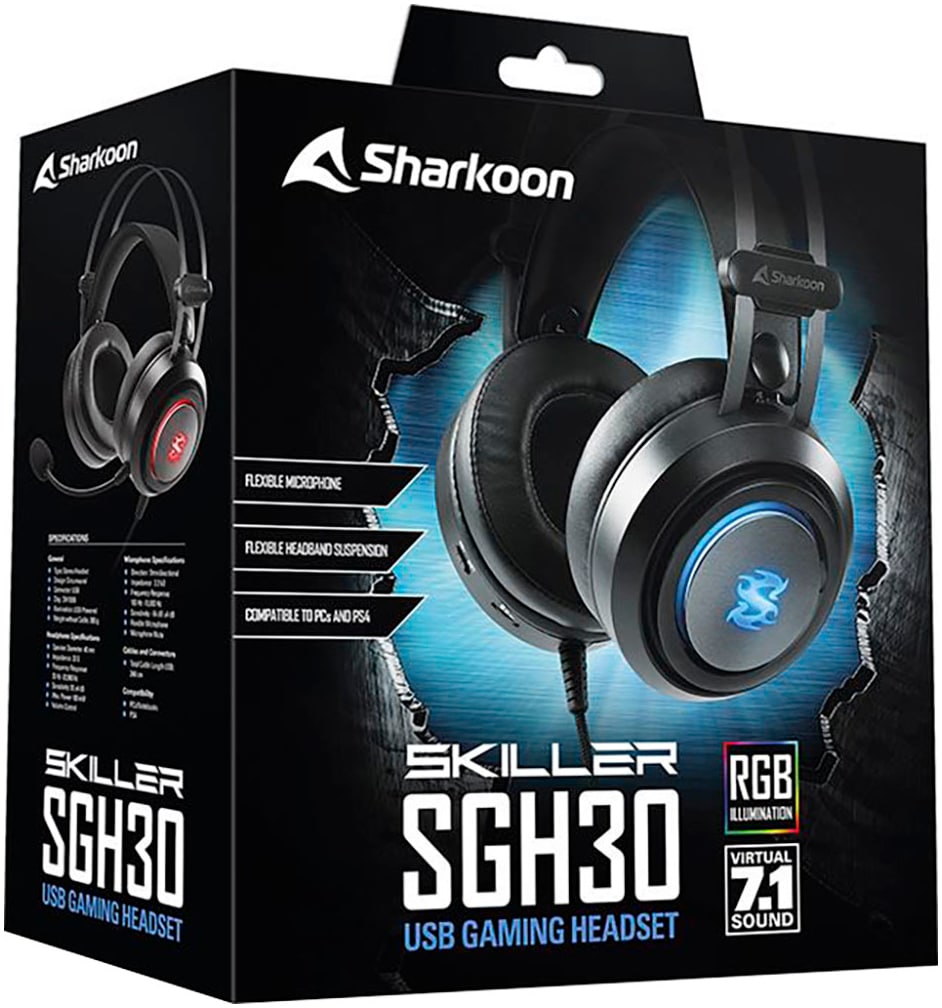 Sharkoon Kopfhörer »Skiller SGH30«