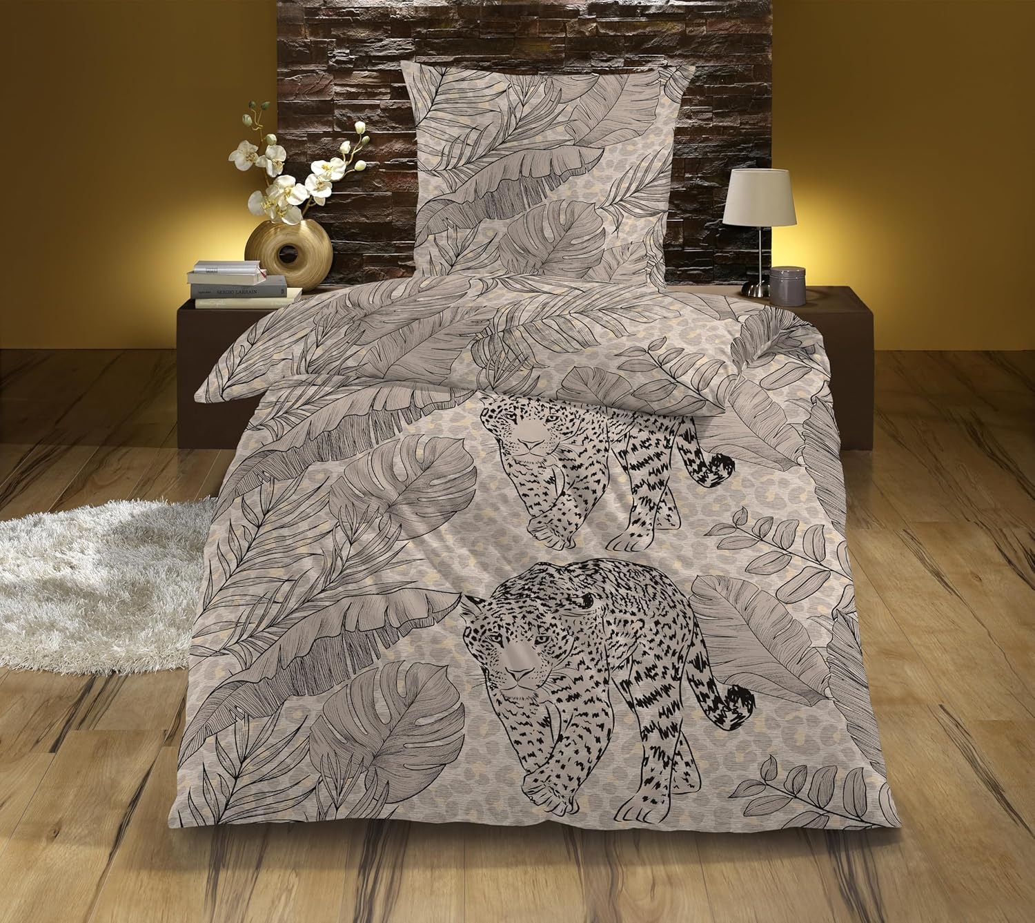 KiNZLER Bettwäsche »Mikrofaser Fleece« 2 tlg. besonders weich, verschiedene Designs