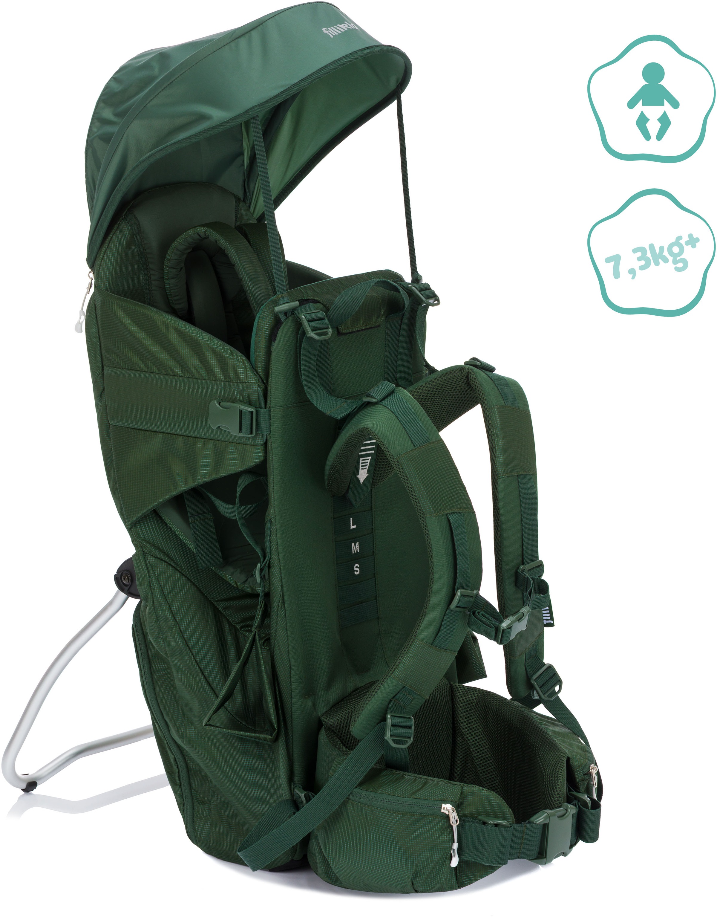 Fillikid Rückentrage »Trekking« bis 18 kg