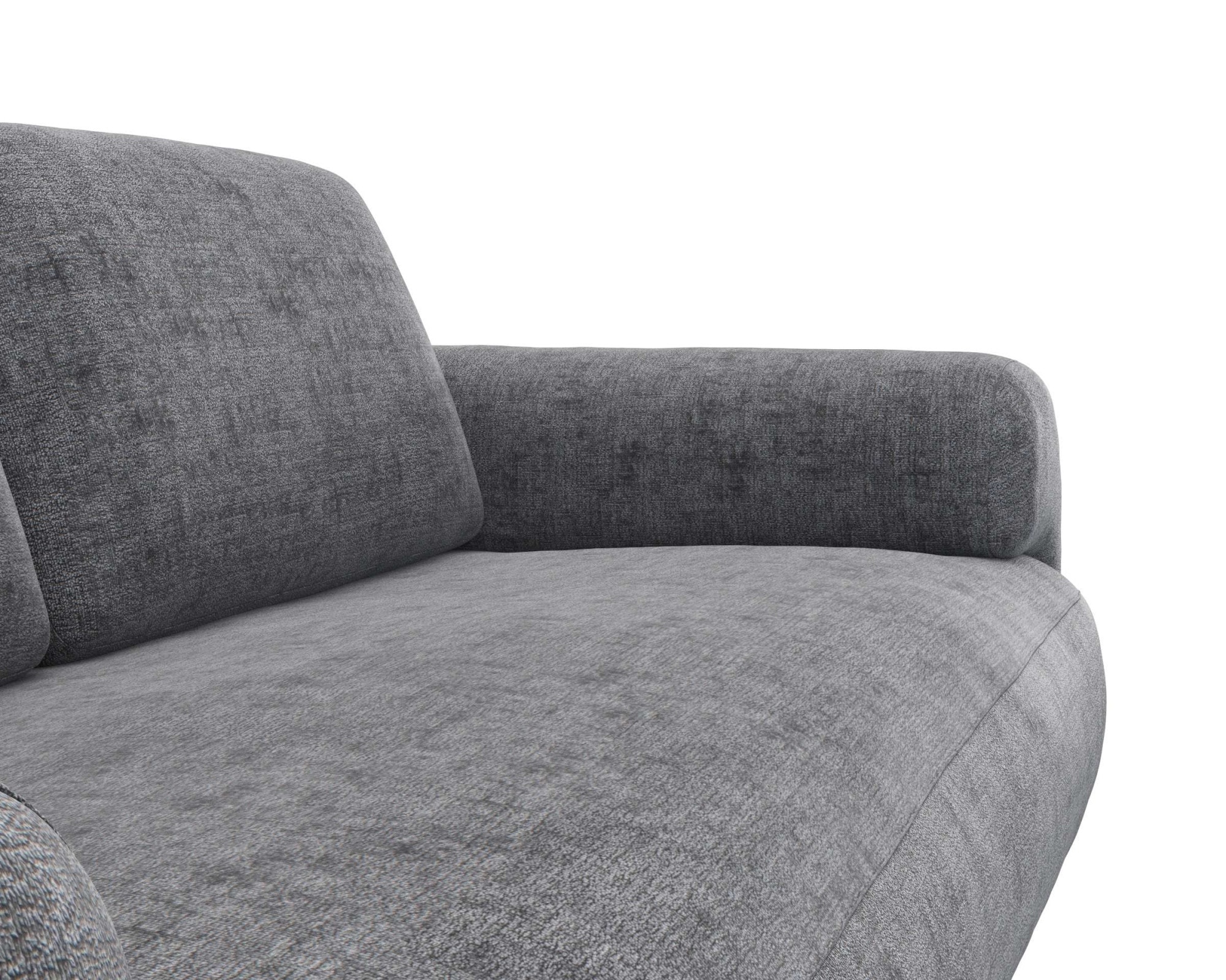 FLEXLUX 2,5-Sitzer »Molino Designsofa, Polstersofa, Einzelsofa, Couch«, Kaltschaum & Stahl-Wellen für erstklassigen Sitzkomfort, Füsse Schwarz