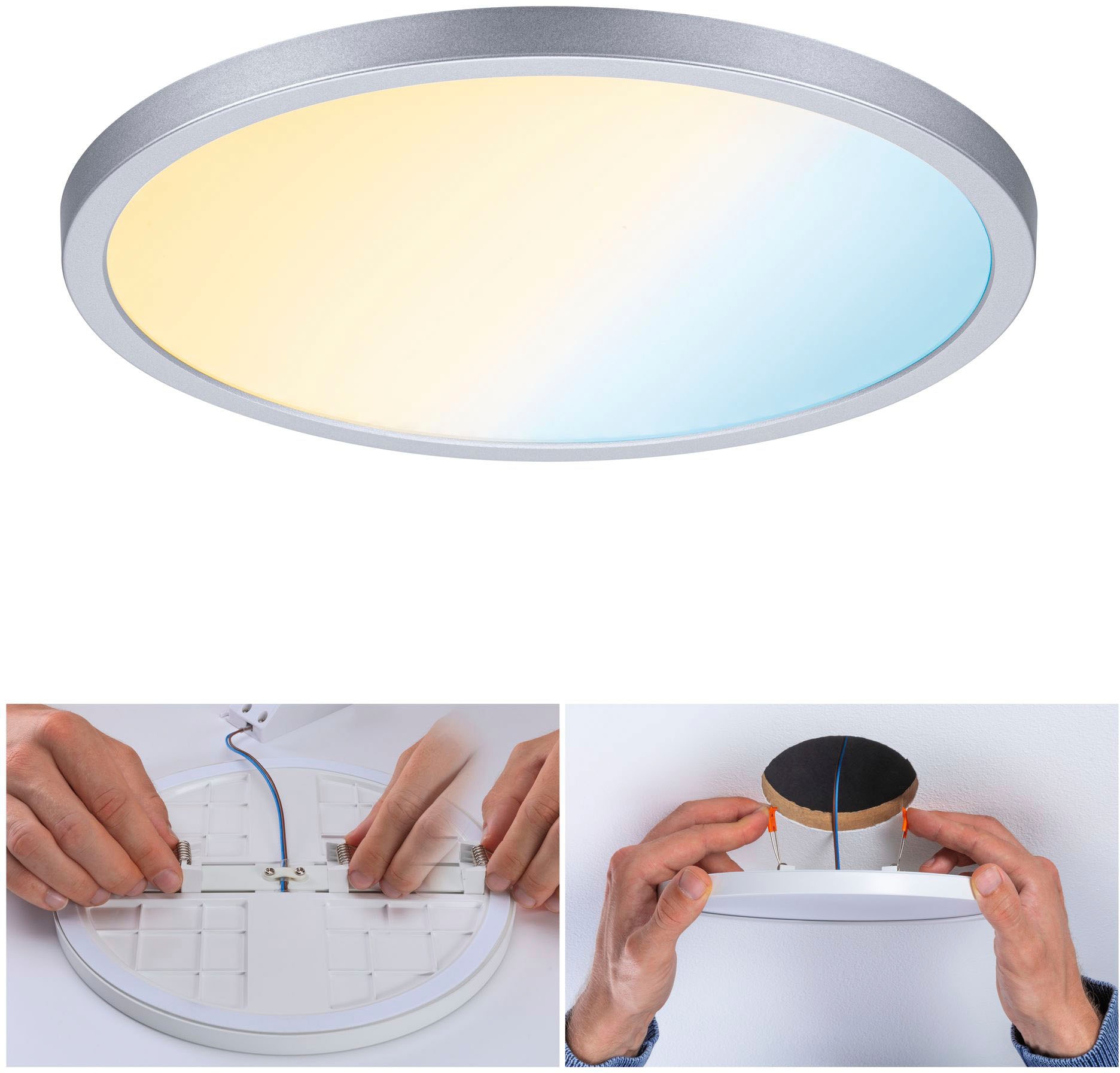 Paulmann LED Bad-Einbauleuchte »Areo«, Schutzart IP44 spritzwassergeschützt, Ø 23 cm