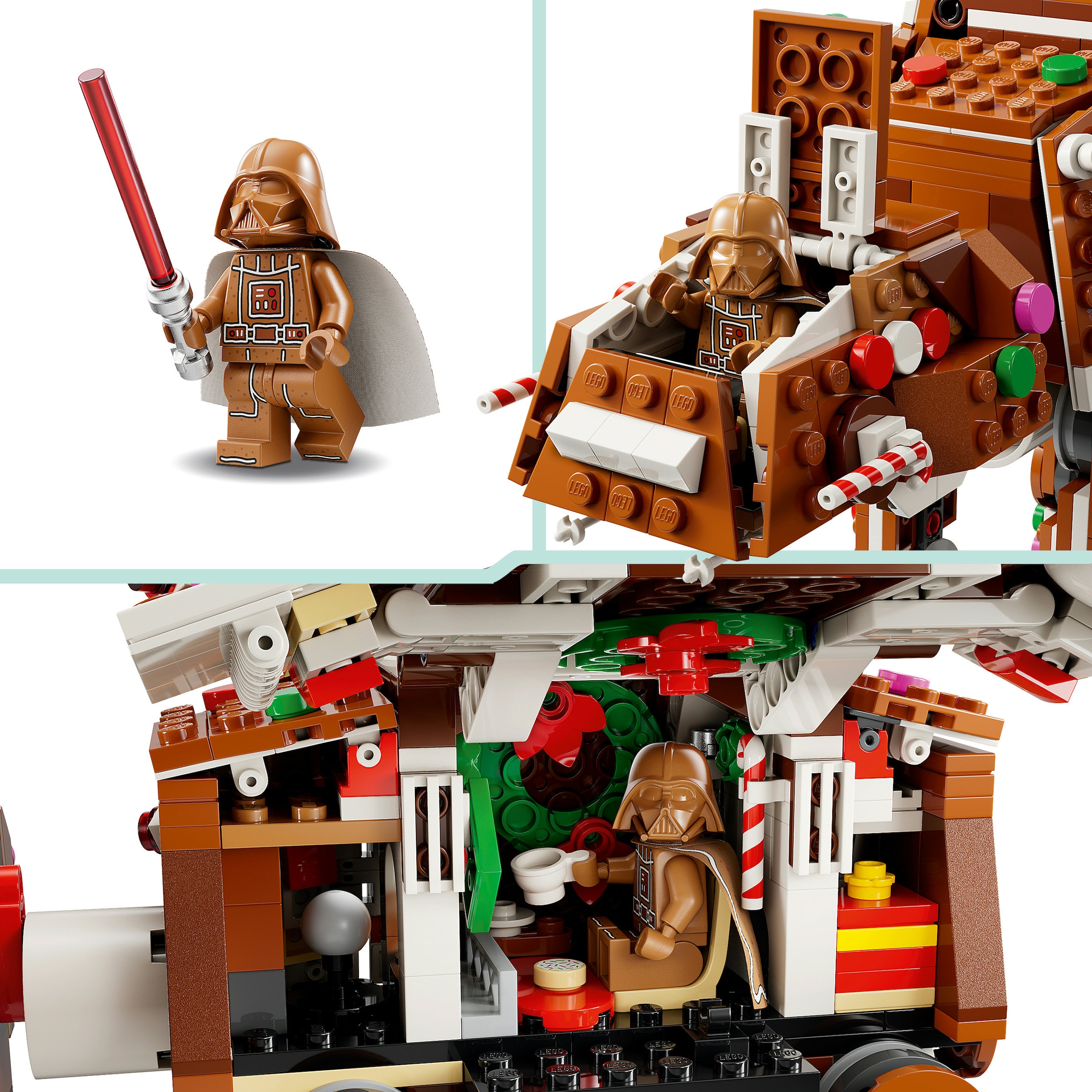 LEGO® Konstruktionsspielsteine »Lebkuchen AT-AT™ (40806), LEGO Star Wars™« Made in Europe