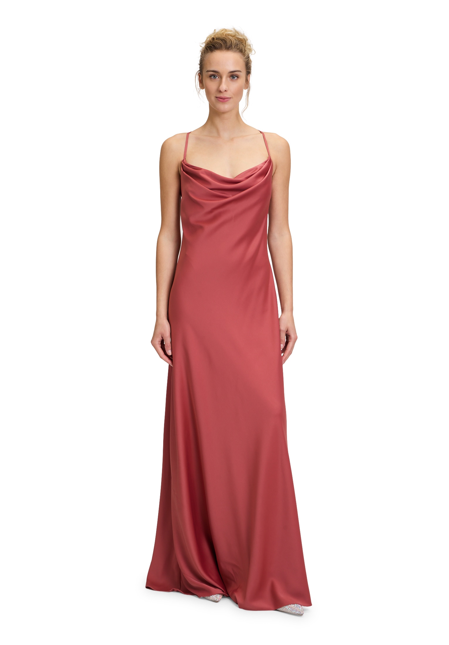 Vera Mont Abendkleid »Abendkleid mit Wasserfallausschnitt«