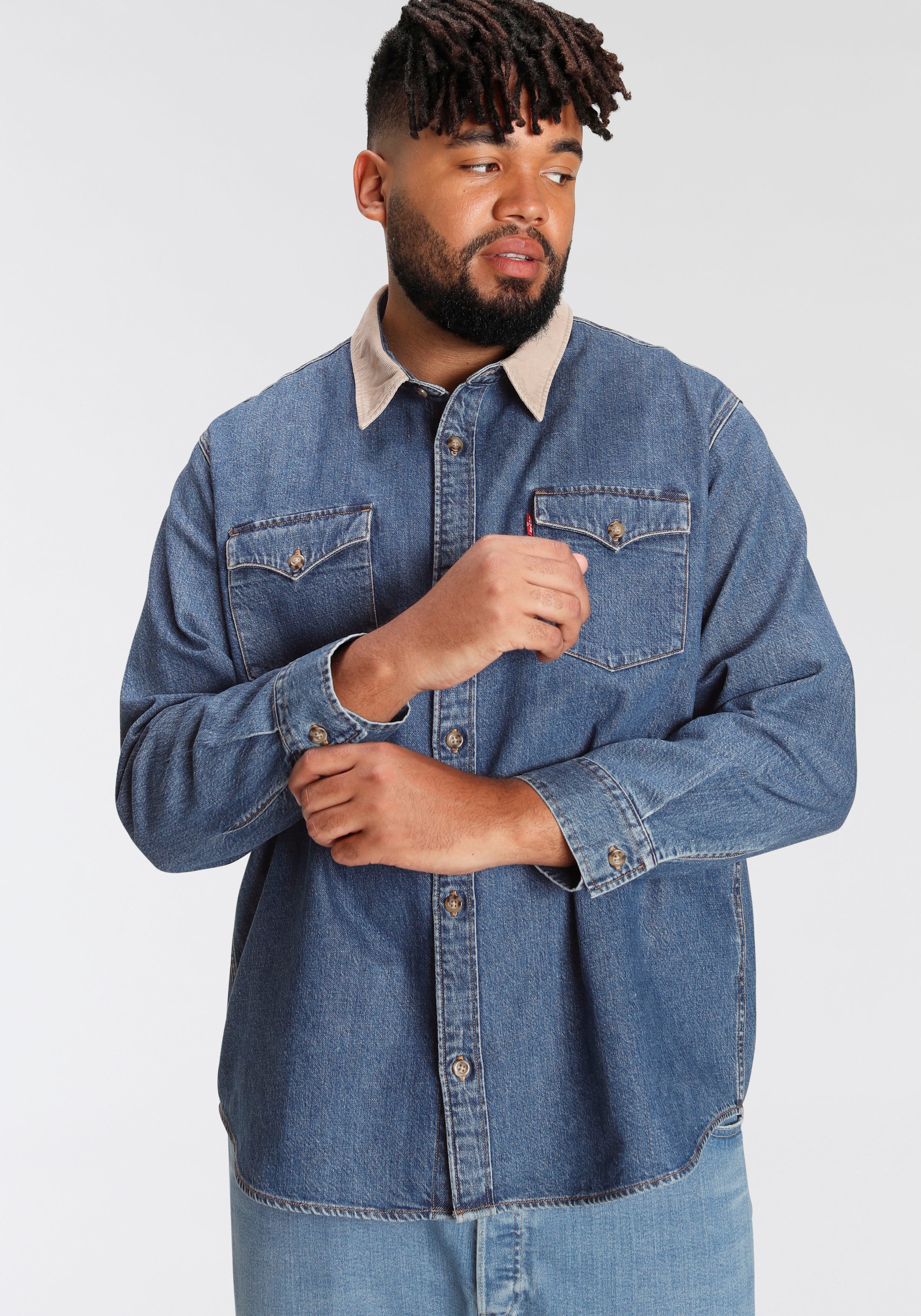 Levi's® Plus Jeanshemd CB5333