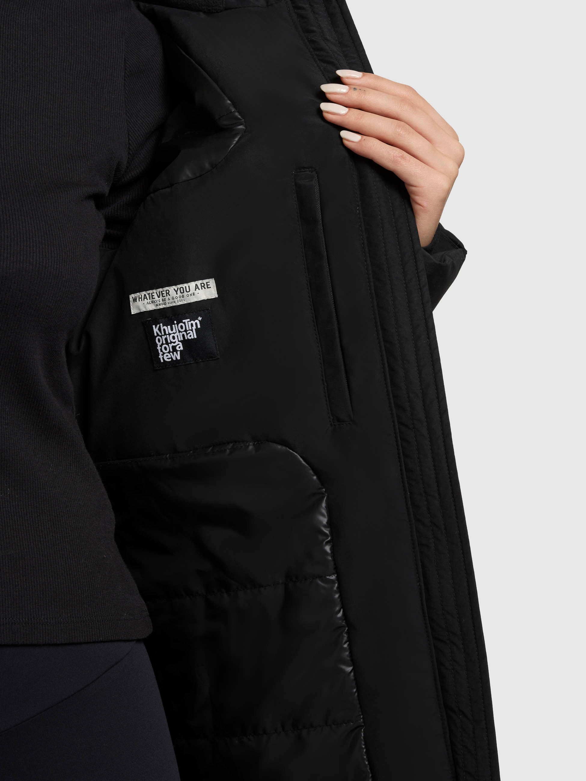 khujo Steppjacke »MANC«, mit Kapuze