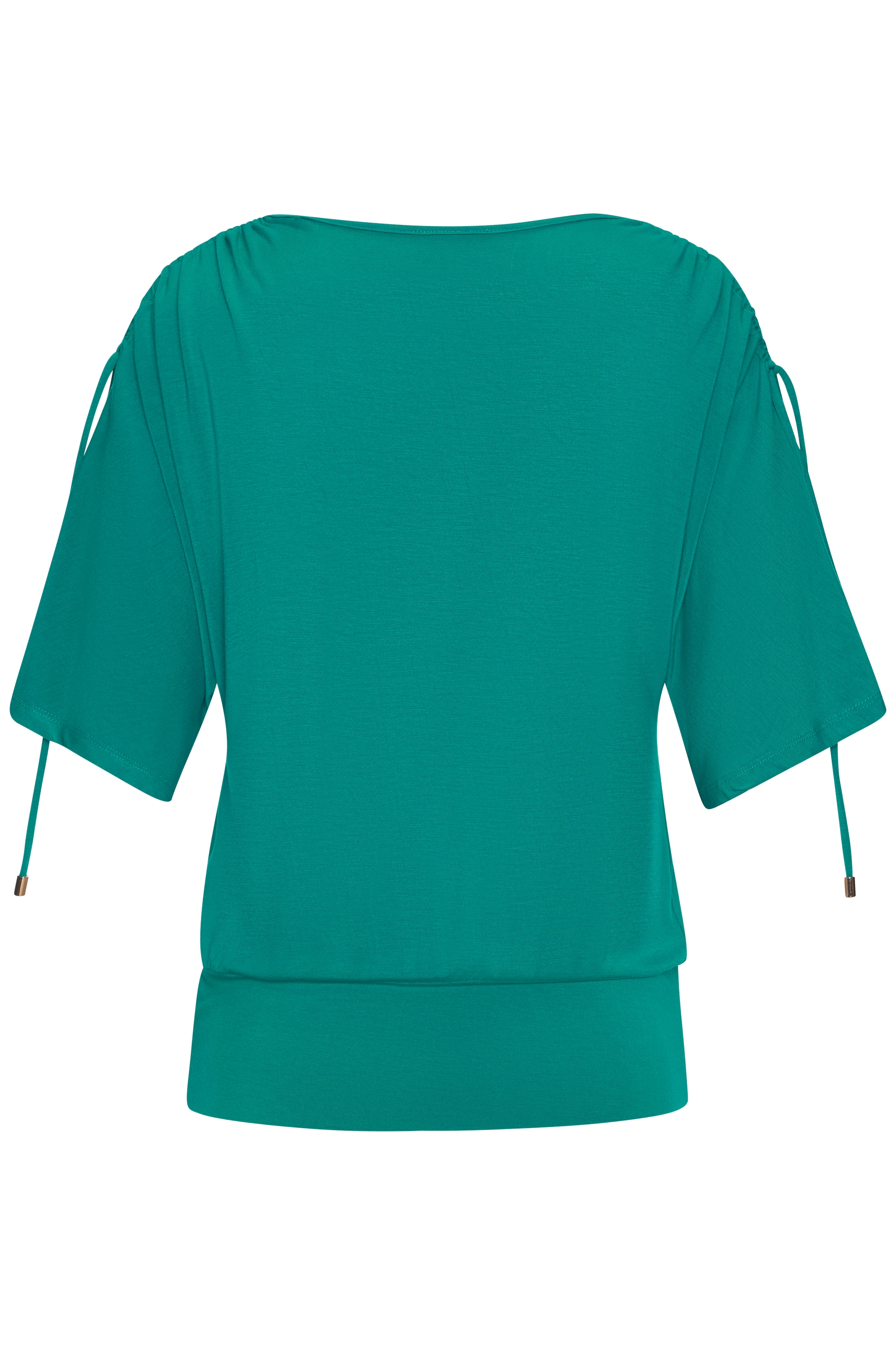 LASCANA Rundhalsshirt »mit variabler Ärmellänge« aus Viskose-Stretch