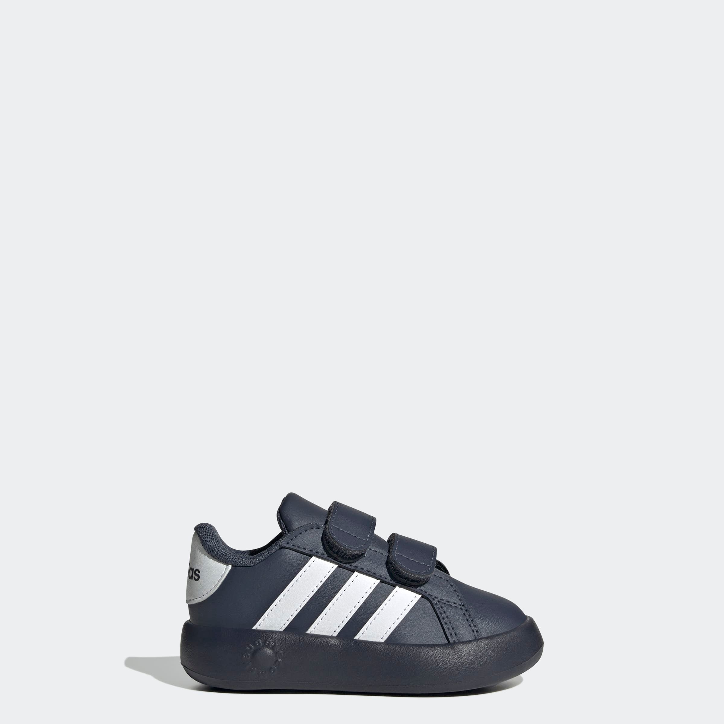 adidas Sportswear Klettschuh »GRAND COURT 2.0 KIDS«, Design auf den Spuren des adidas Superstar, für Kinder