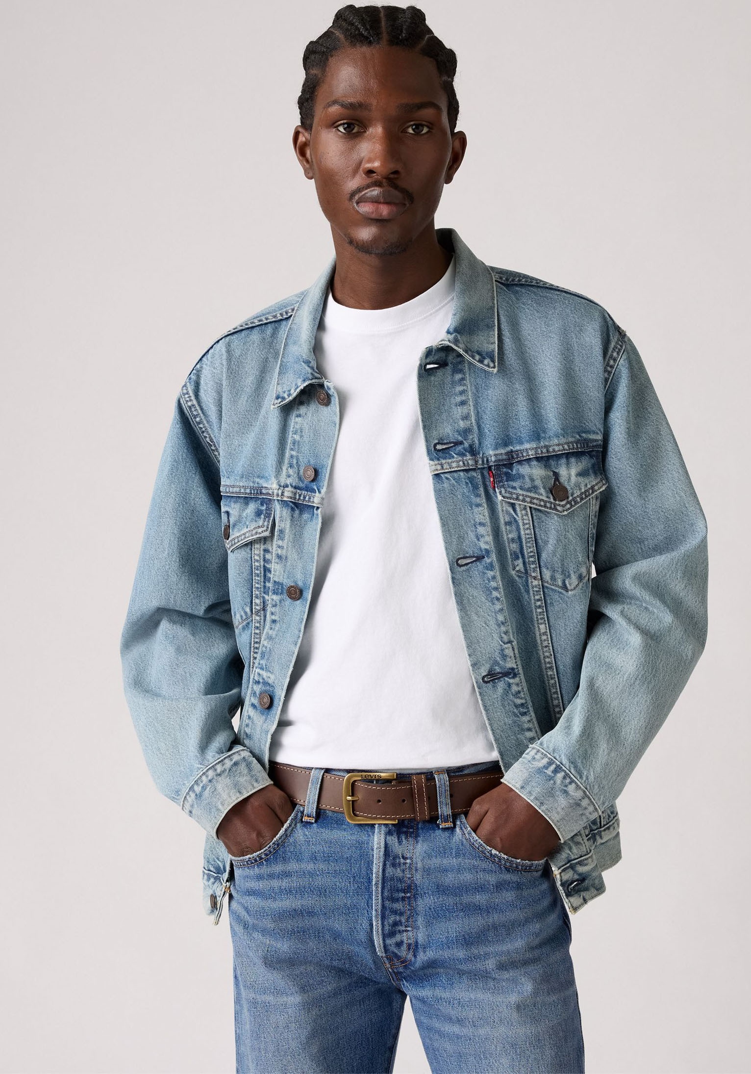 Levi's® Ledergürtel »LOIRE«, Unisex