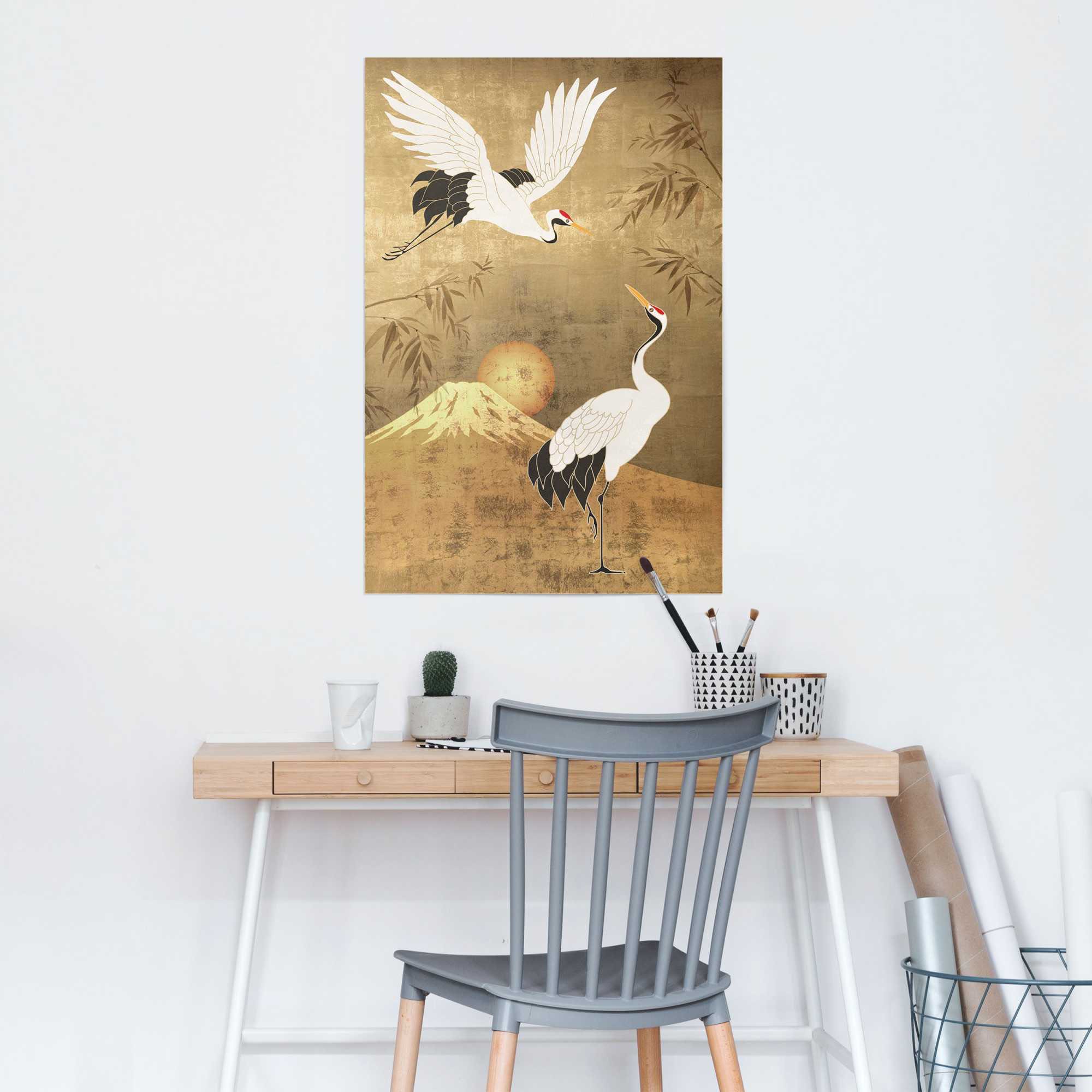 Reinders! Poster »Kraniche«