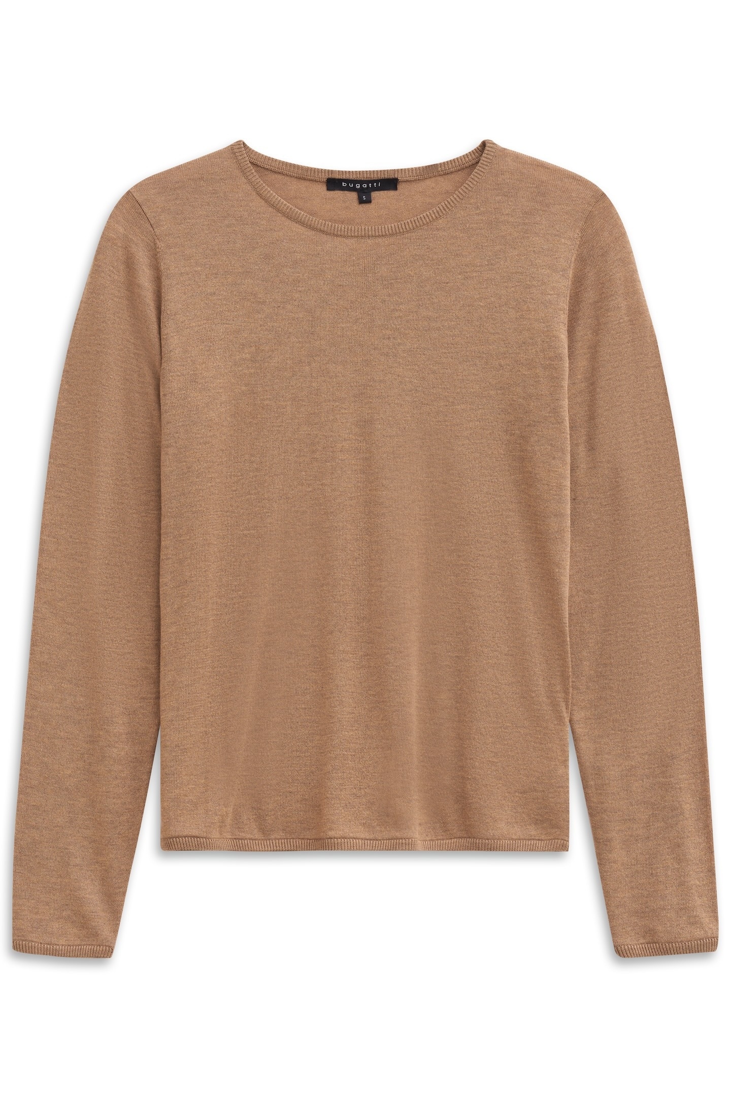 bugatti Rundhalspullover »weich & elegant« aus einem Kaschmir-Mix