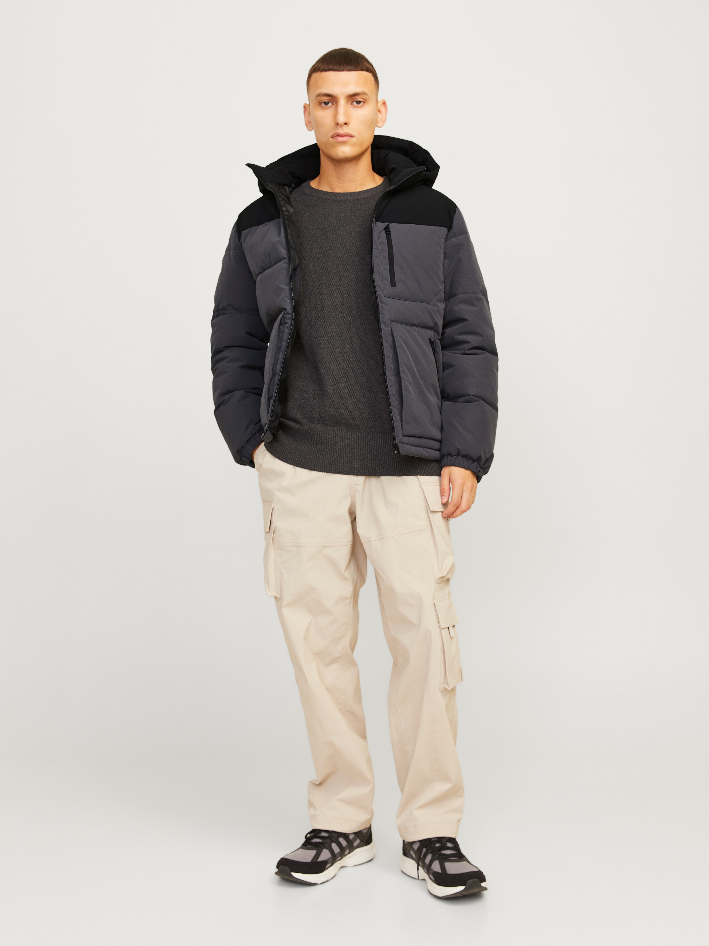 Jack & Jones Steppjacke »JJEOTTO PUFFER JACKET SN«, mit Kapuze