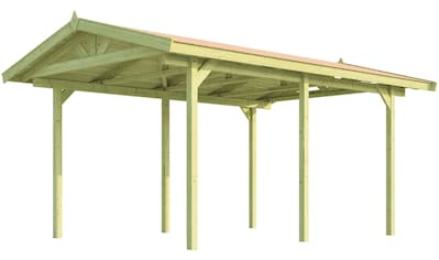 Einzelcarport »Satteldachcarport 611«, Holz, 270 cm, kdi