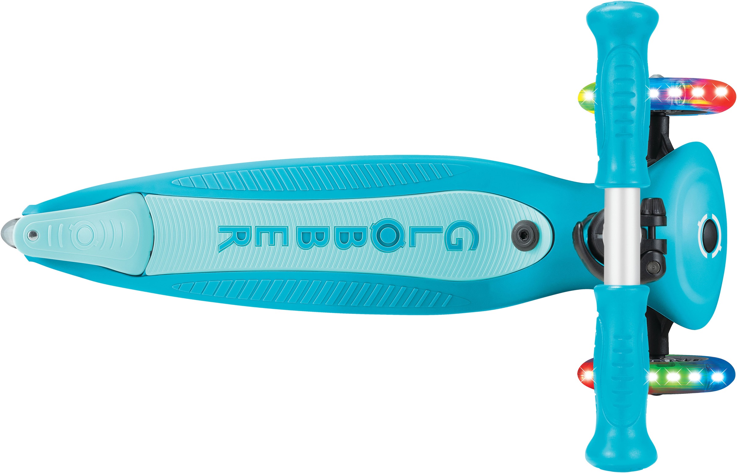 Globber Tretroller »GO-UP ACTIVE LIGHTS 360, mit Leuchtrollen« Aufsitzrad, Laufrad und Scooter