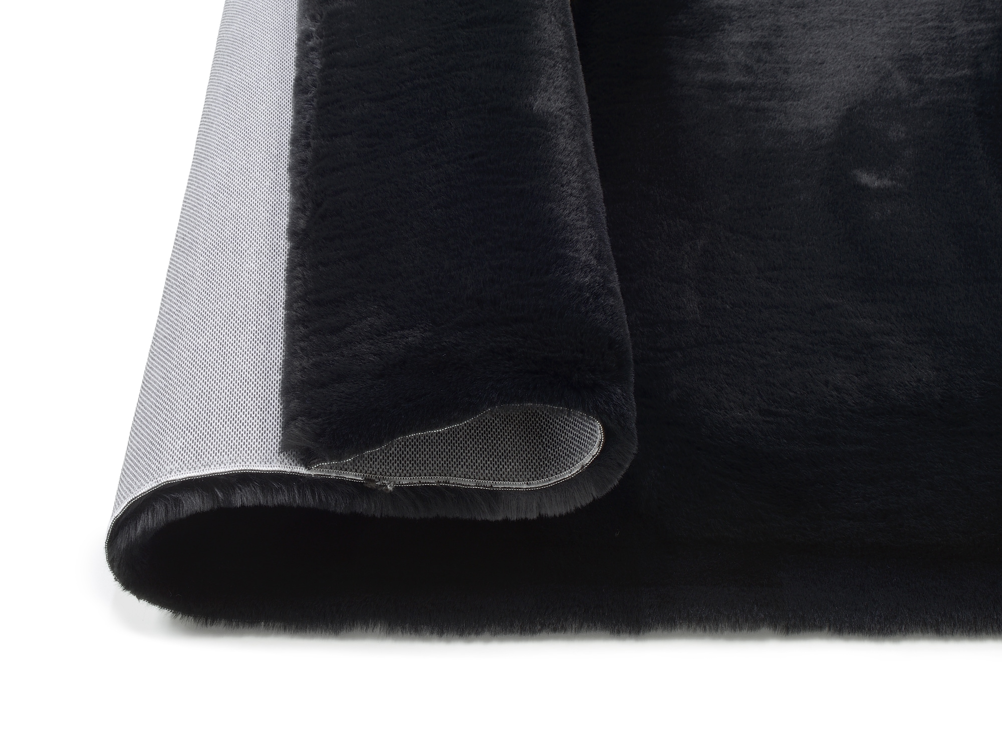 OCI DIE TEPPICHMARKE Hochflor-Teppich »ROCKY SOFT«, rechteckig, 35 mm Höhe, Kunstfell, weich, kuschelig, maschinell gewebt, Kaninchen Haptik