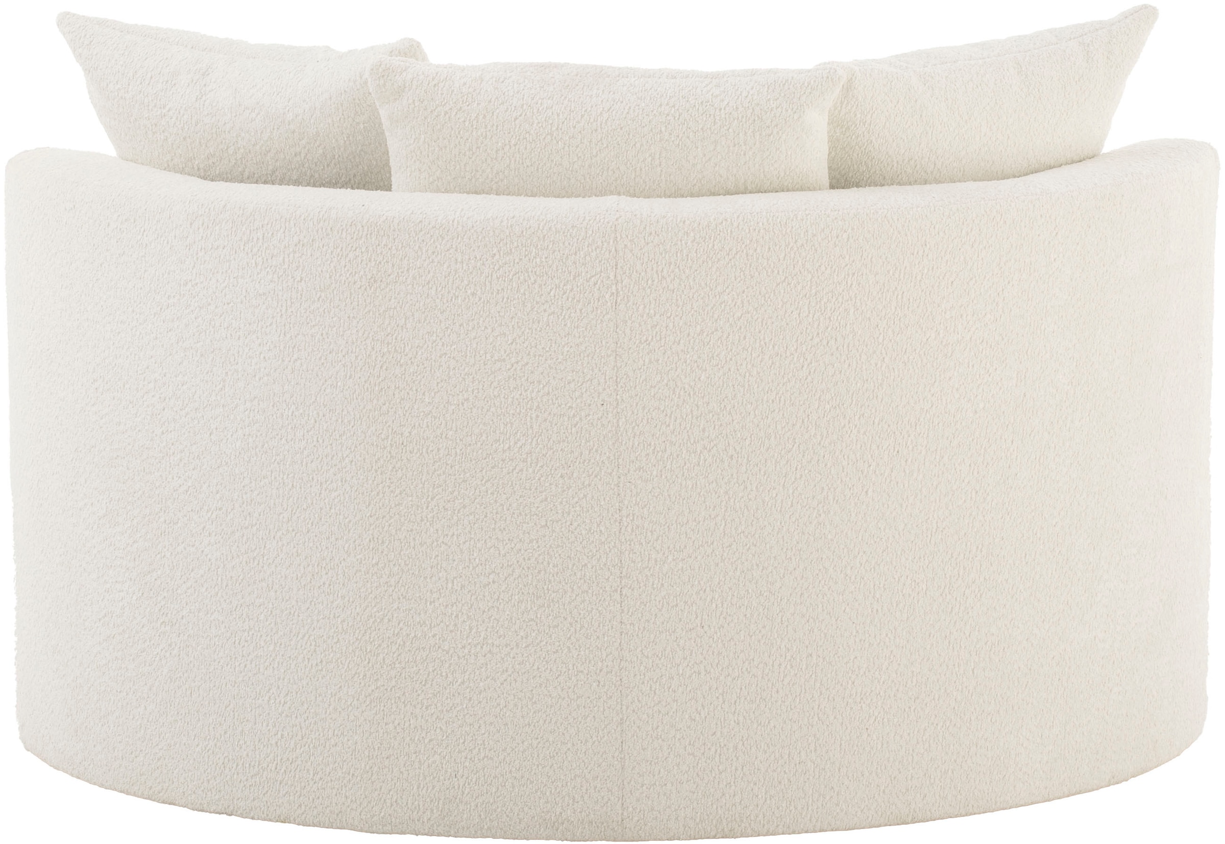 LeGer Home by Lena Gercke XXL-Sessel »ISALIE, Rundsessel mit Hocker, Lesesessel, Loveseat, Big-Sessel«, (Set), trendige Stoffe, mit 3 Zierkissen, große Sitzfläche