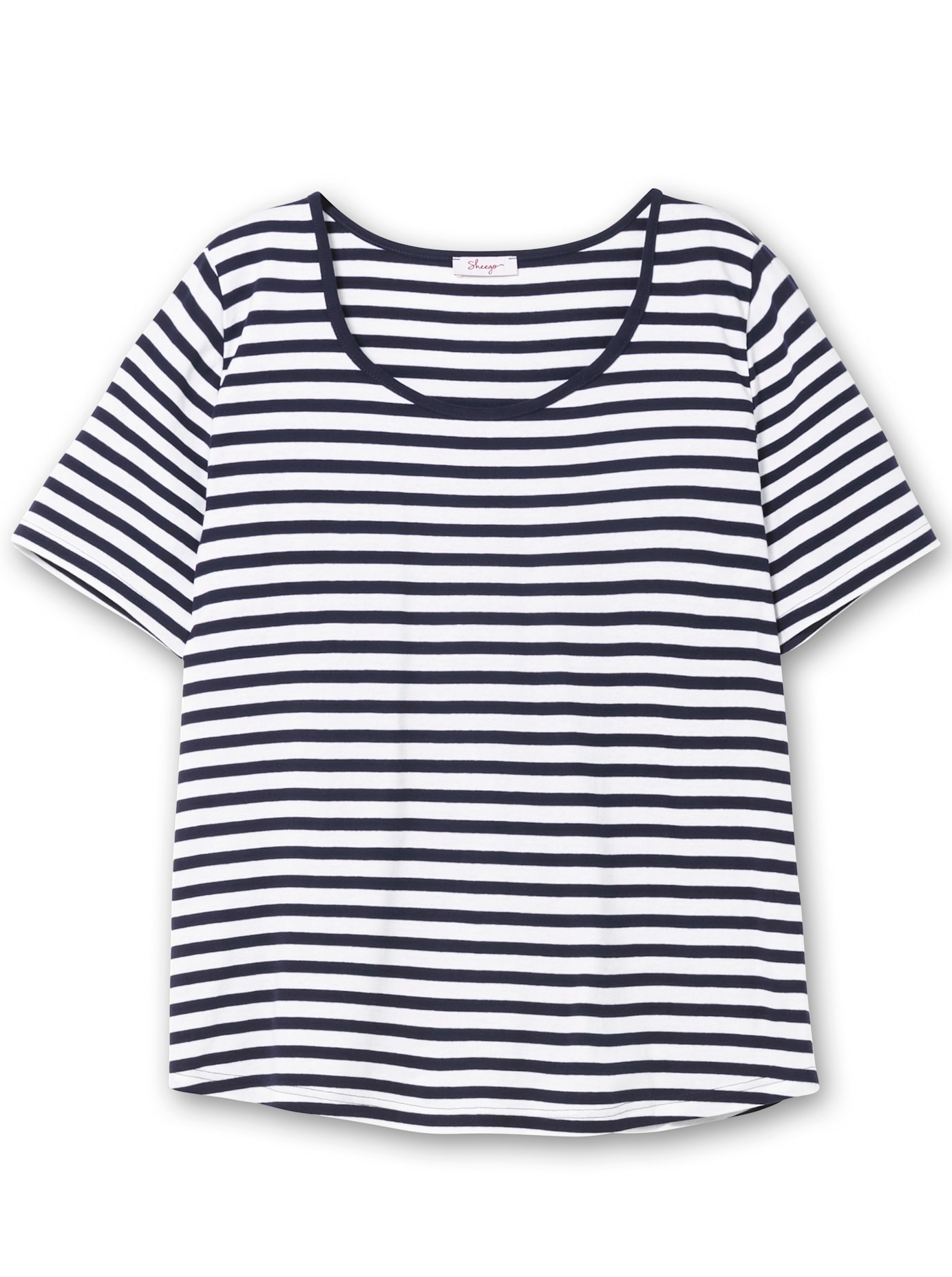 Sheego Kurzarmshirt »T-Shirt« 1 Stk.