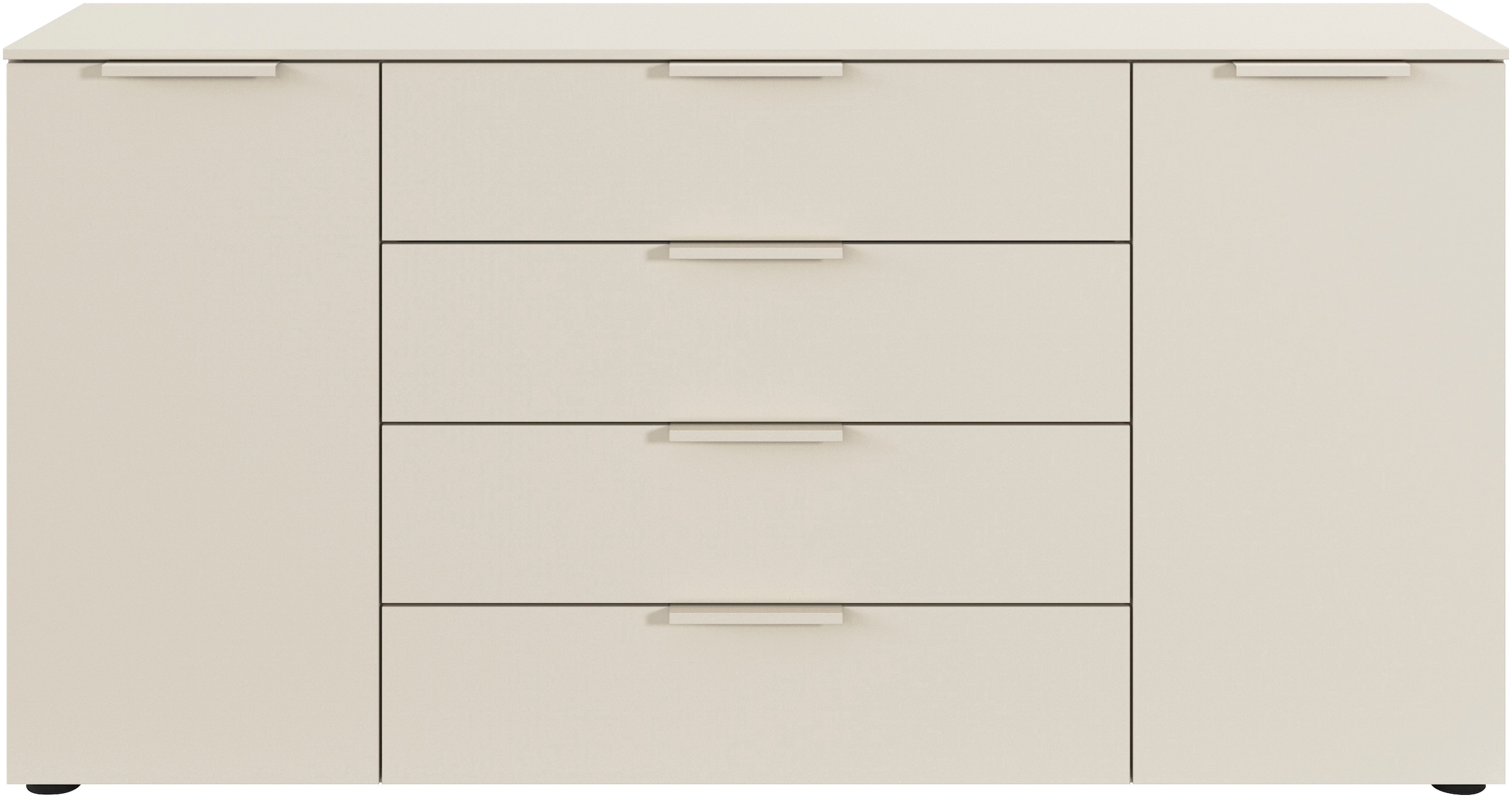 LeGer Home by Lena Gercke Kommode »Kommode Sideboard Schubladenkommode SERINA eleganter Eyecatcher« mit 4 Schubkästen und 2 Türen sowie Metallgriffen MADE IN GERMANY