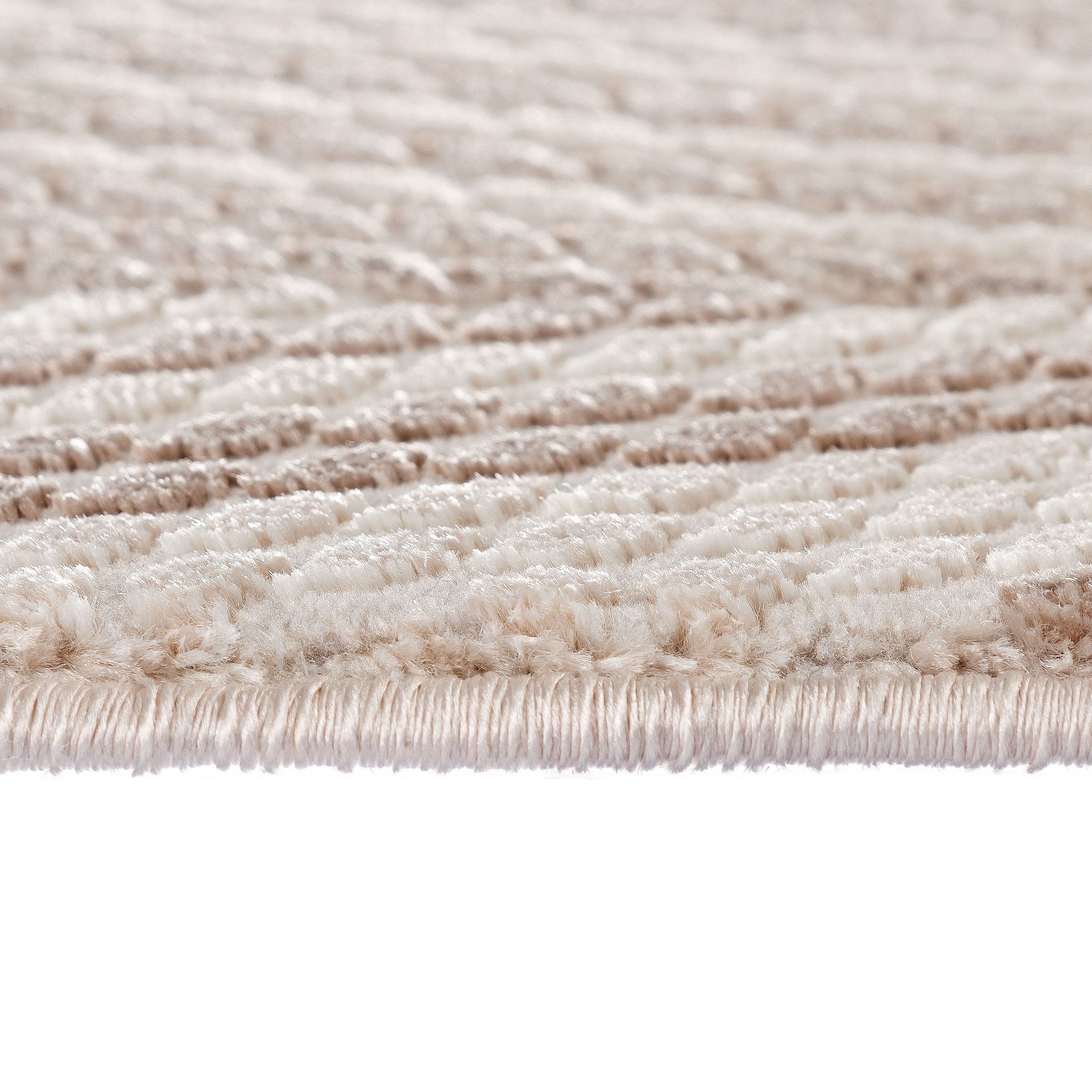 Sehrazat Teppich »Luxury 6500«, rechteckig, 13 mm Höhe, Wohnzimmer, Kurzflor, Hoch Tief Struktur
