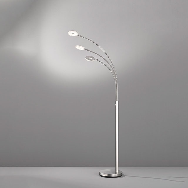 FISCHER & HONSEL LED Bogenlampe »Dent«, 3 flammig, Leuchtmittel LED-Modul | LED fest integriert