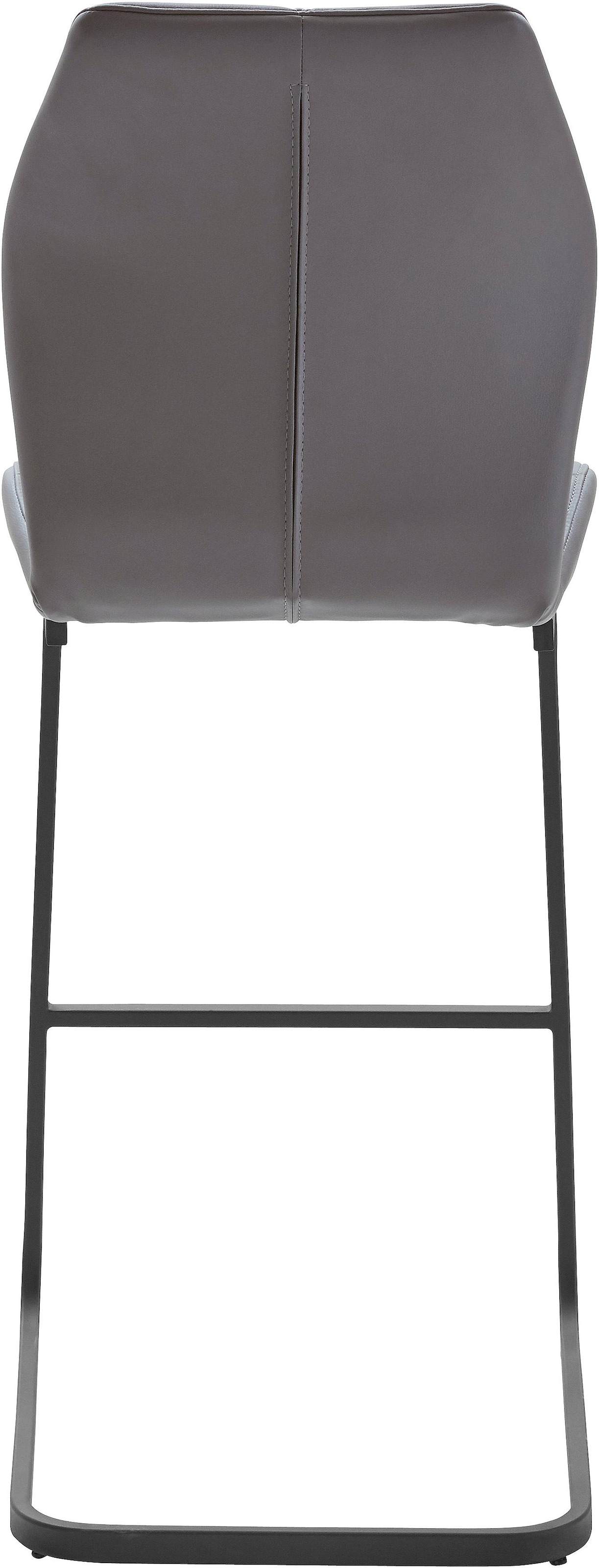 Homexperts Barhocker »Indira«, (2 St.), Bezug in Kunstleder