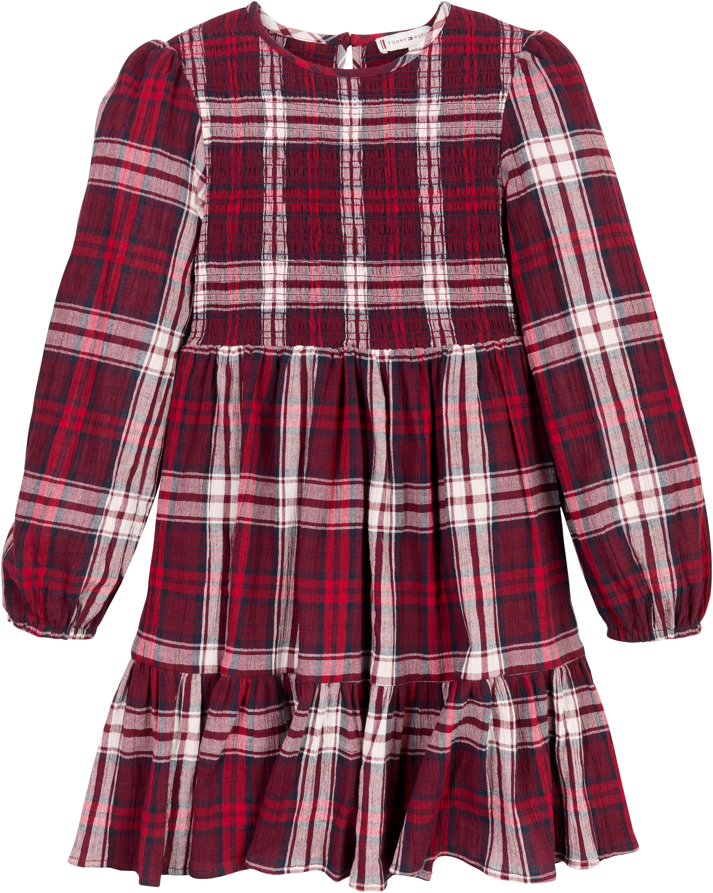 Tommy Hilfiger A-Linien-Kleid »TOMMY TARTAN DRESS«