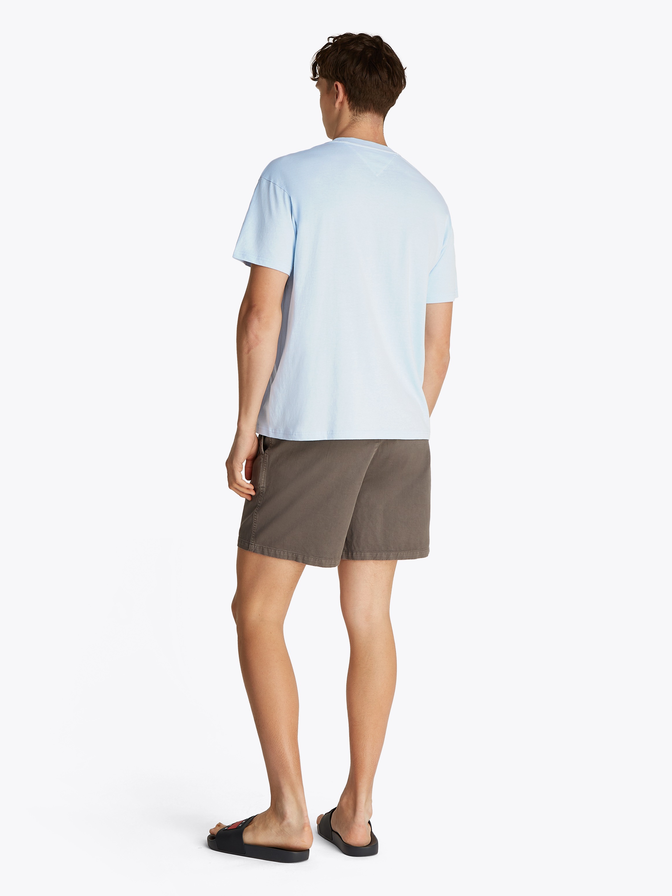 Tommy Jeans T-Shirt »TJM RLX ARCH SAILING SS TEE EXT«, mit großem, mehrfarbigen Print auf der Brust