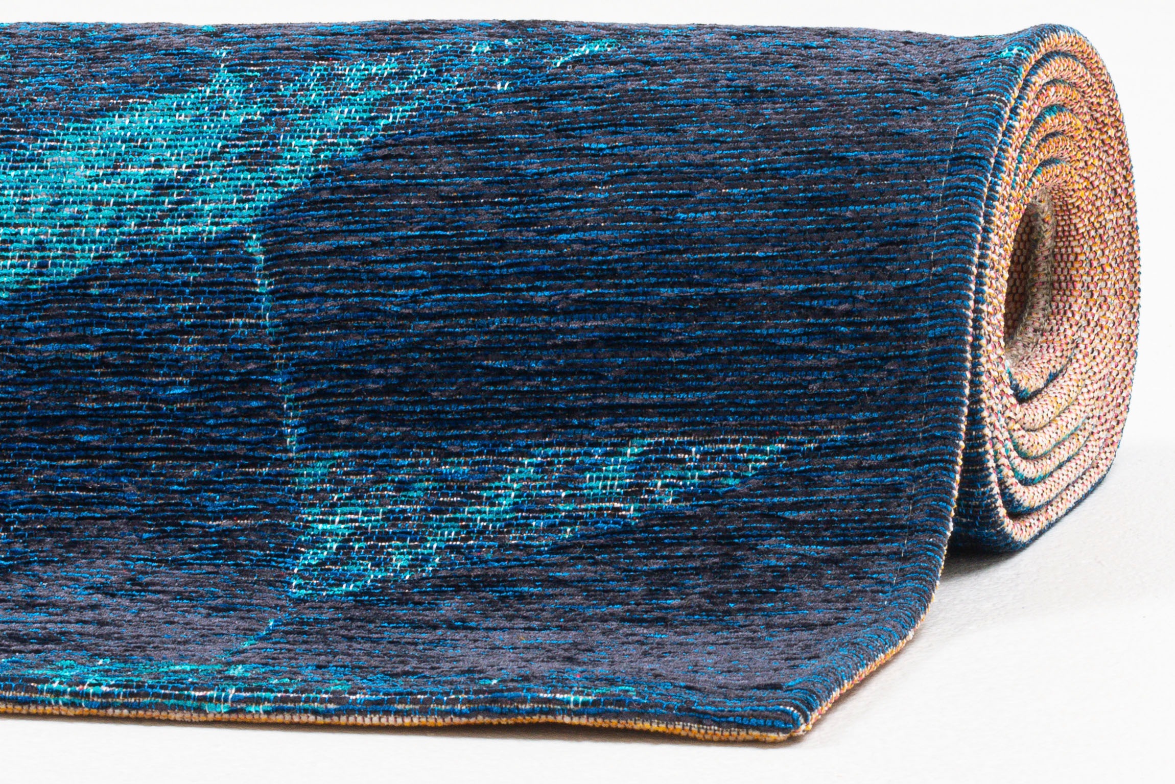 Sansibar Teppich »Keitum 011«, rechteckig, 3 mm Höhe, Flachgewebe, modernes Design, Motiv Kompass