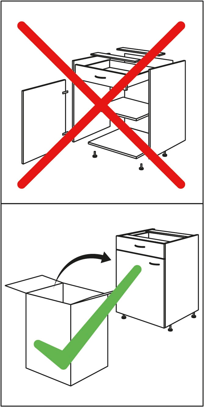 IMPULS KÜCHEN Küchenzeile »"Kopenhagen", Ausrichtung wählbar, Schubkästen mit Soft-Close« Set,  vormontiert, wahlweise mit E-Geräten, Breite 300 cm