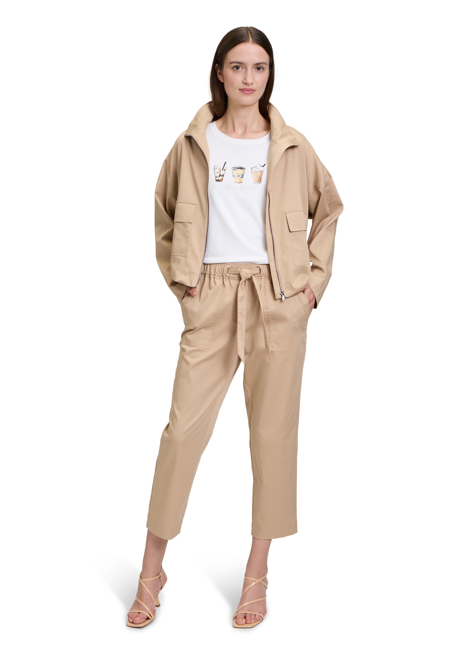Betty&Co T-Shirt »Casual-Shirt mit Strass«