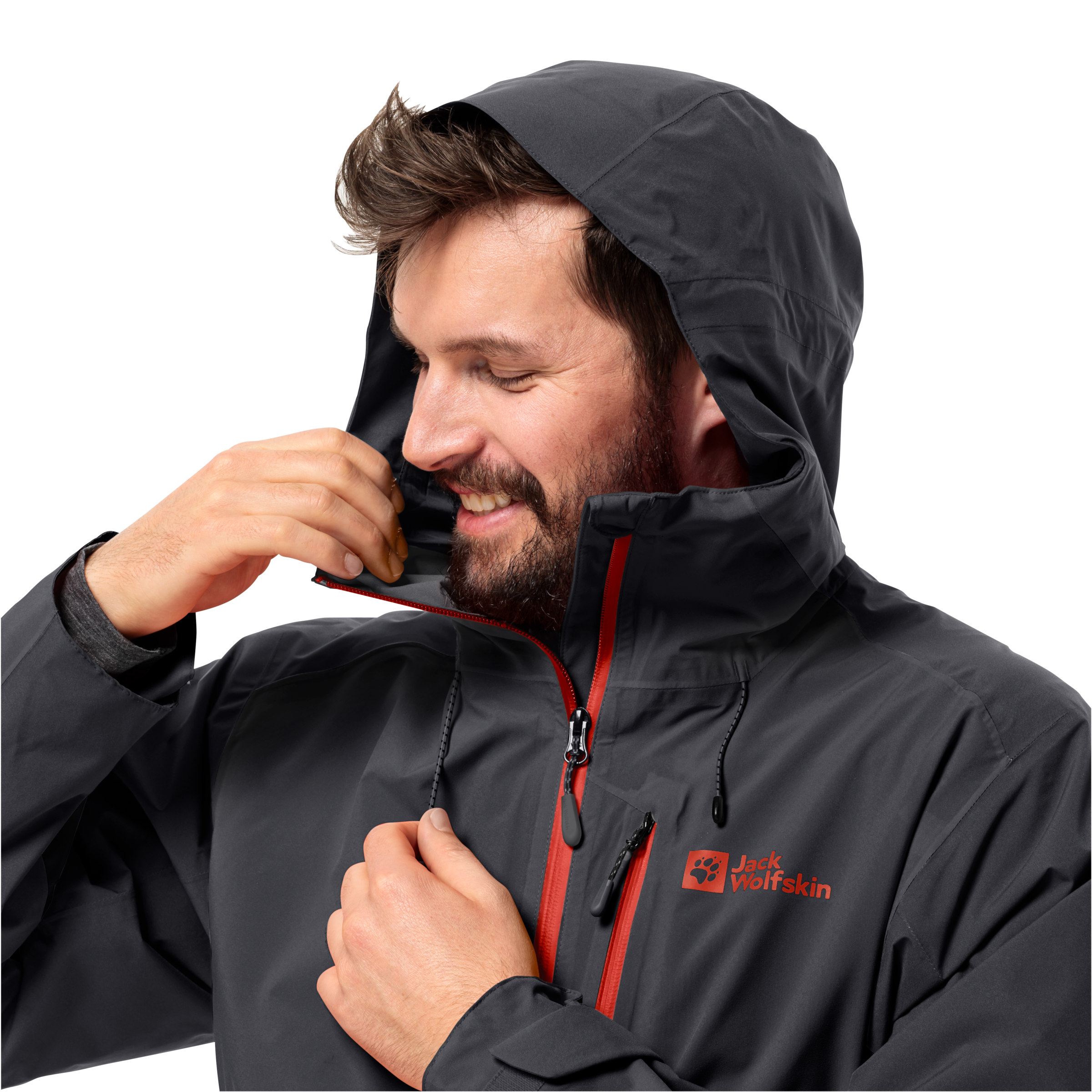 Jack Wolfskin Funktionsjacke »EAGLE PEAK 2L JKT M«, mit Kapuze, mit Stretchanteil und geringer Umweltbelastung