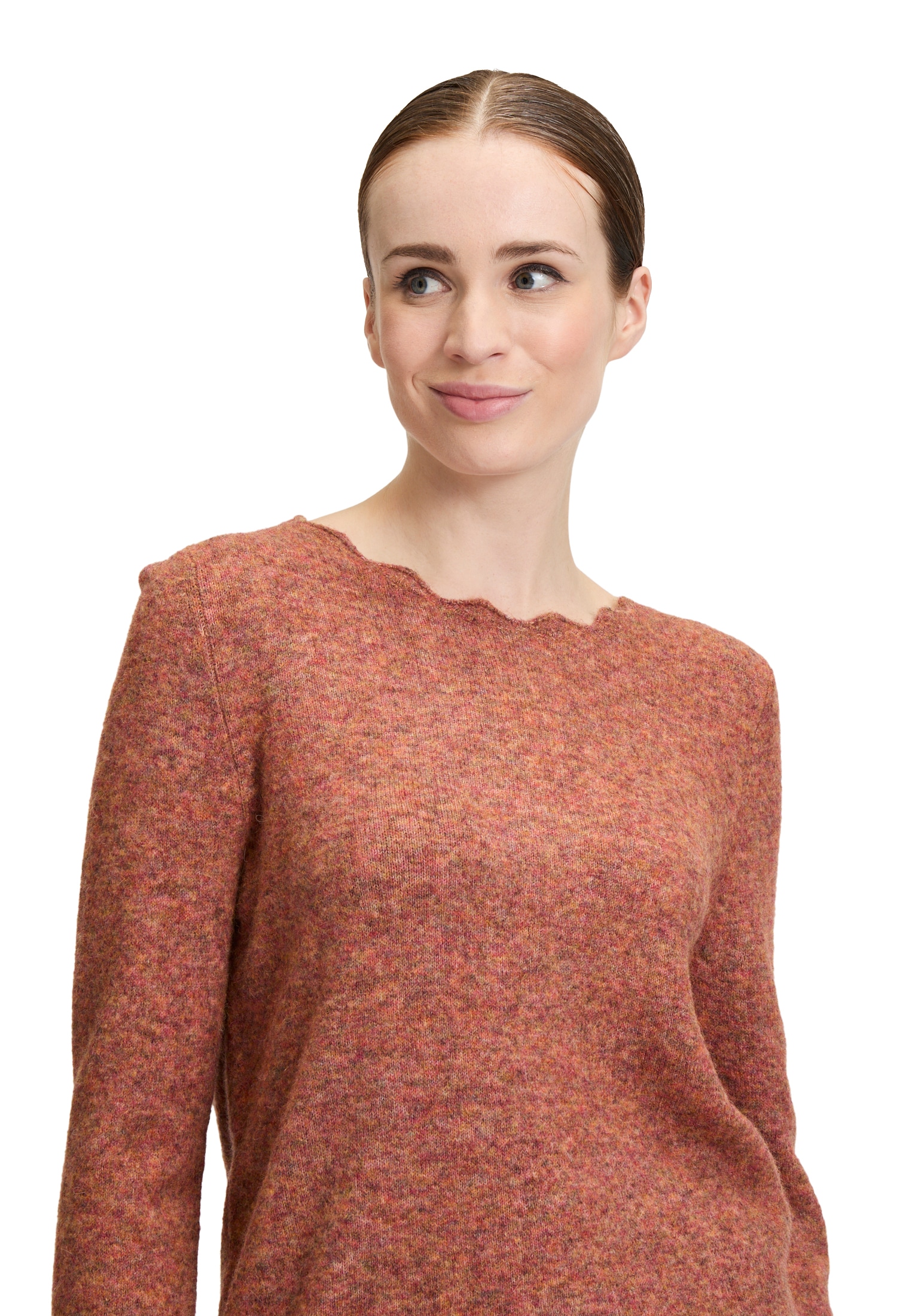 Cartoon Strickpullover »Strickpullover mit Rundhalsausschnitt«