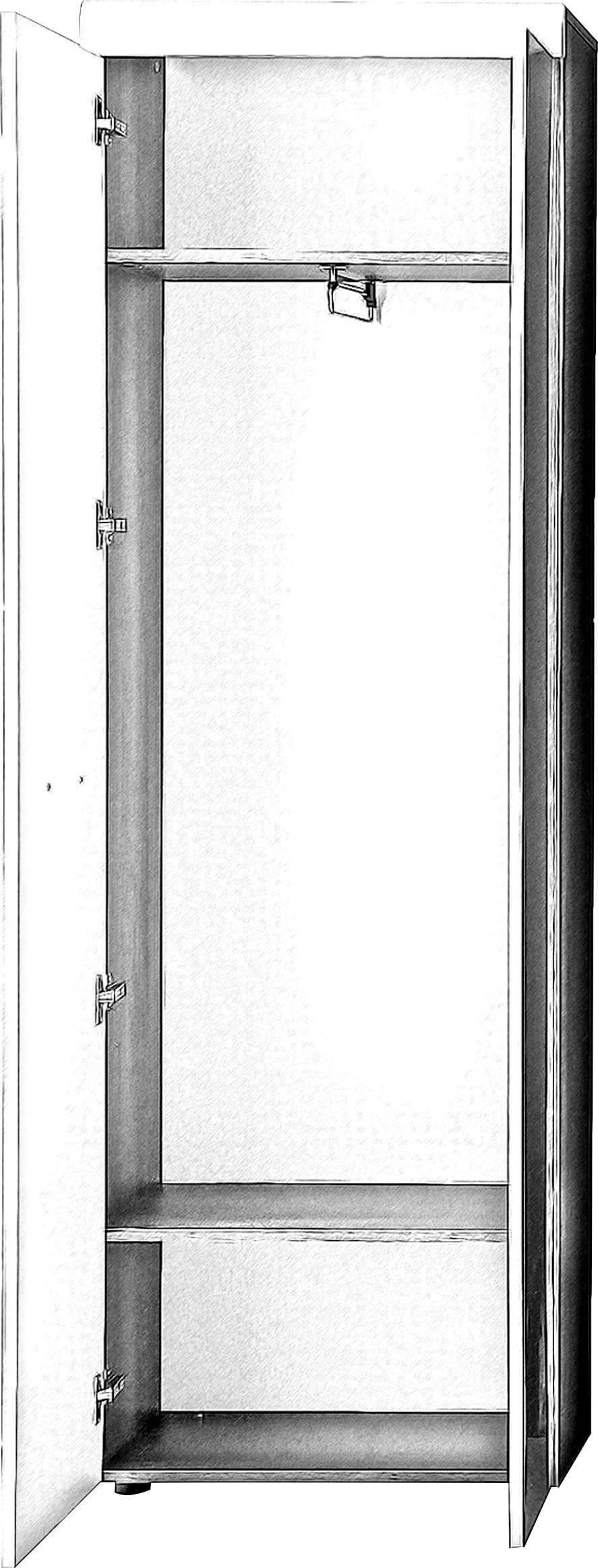 INOSIGN Garderobenschrank »LIRO«, Breite ca. 60,8 cm