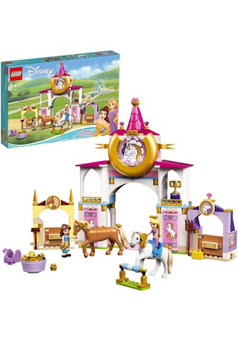 LEGO® Konstruktionsspielsteine »Belles und Rapunzels königliche Ställe (43195), LEGO®... kaufen